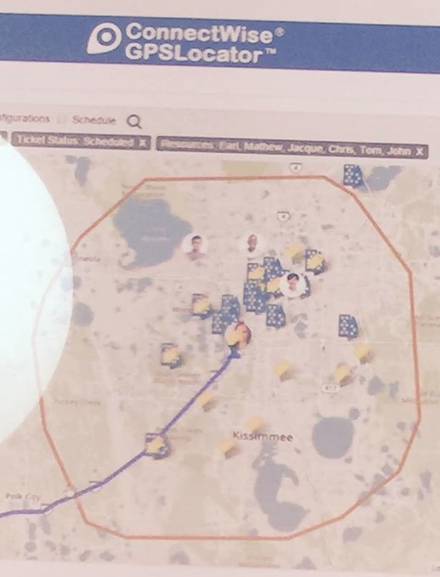 ConnectWise GPSLocator allows service providers to track and automate time entries for service ticket locations.