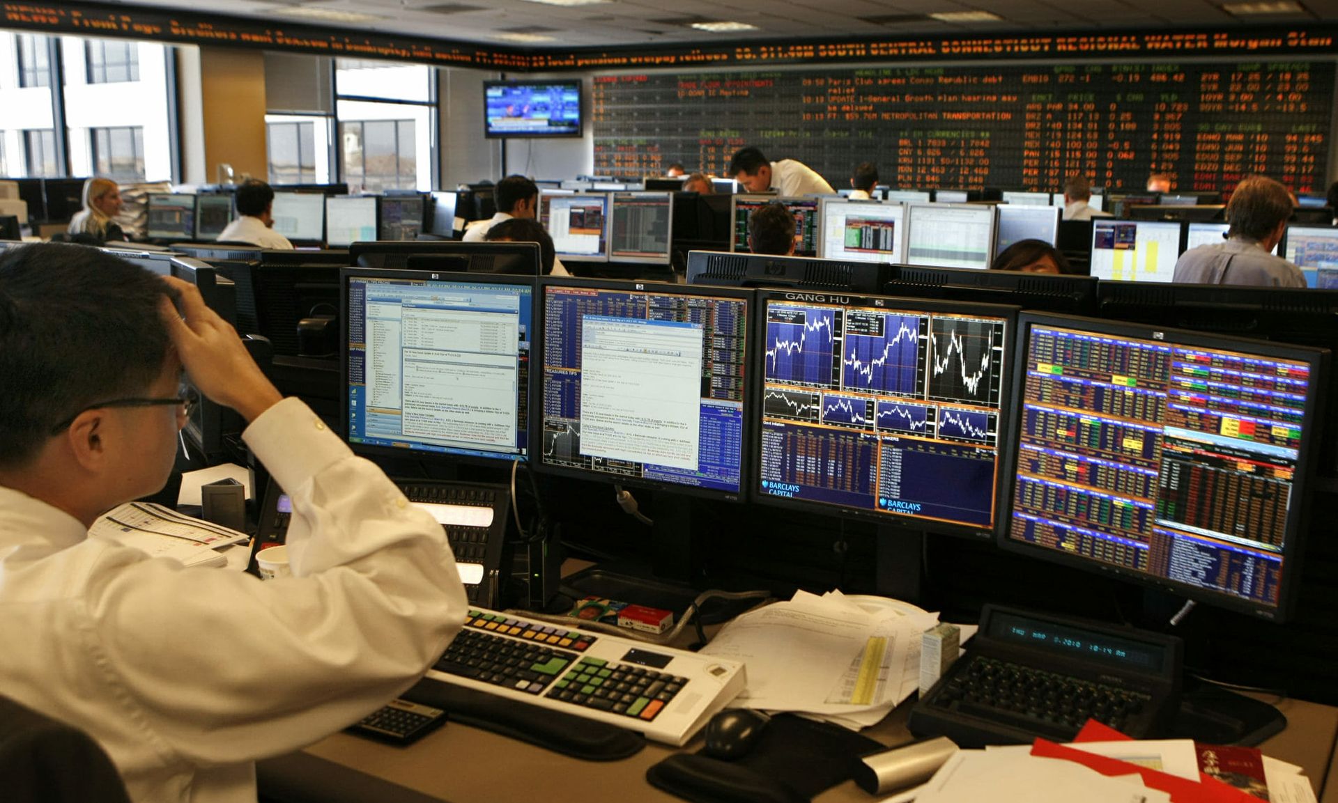 PIMCO trading. The exposure of 235 million social media profiles could lead to an uptick in ransomware attacks.  (Photo by Don Bartletti/Los Angeles Times via Getty Images)