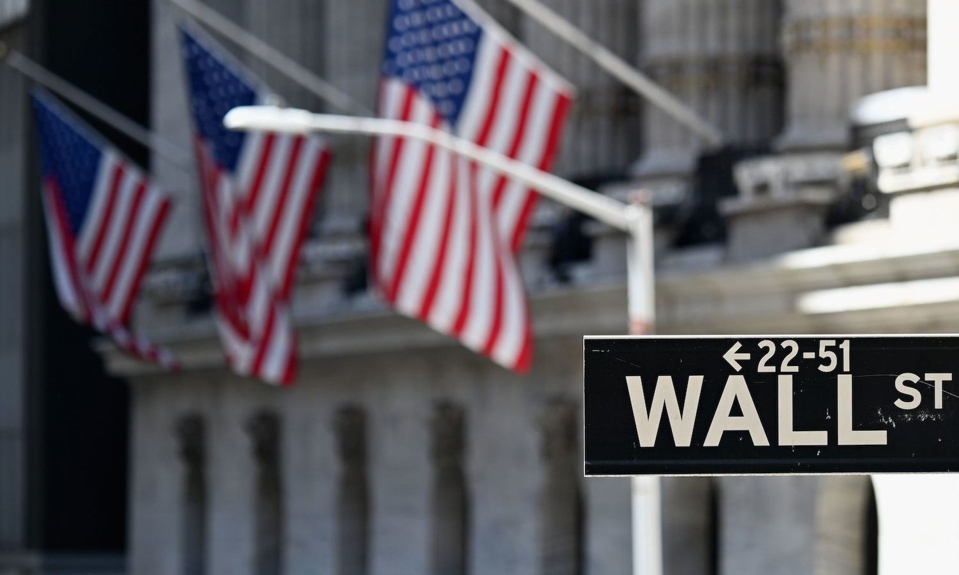 The New York Stock Exchange (NYSE) is pictured on August 3, 2020 at Wall Street in New York City. Investment in infrastructure likely will protect NYSE and other major exchanges will protect them from attacks like the one that took down New Zealand’s exchange. (Photo by ANGELA WEISS/AFP via Getty Images)