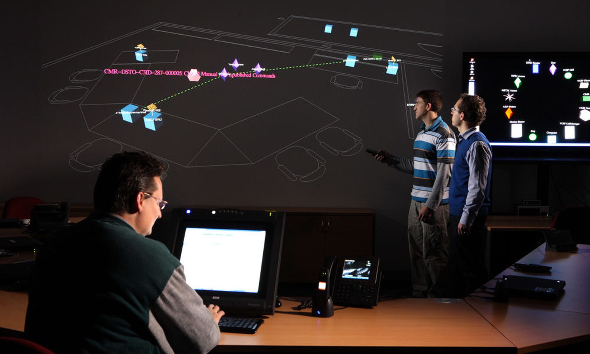 Australia’s Defence Science and Technology Office uses 3-D visualization technology to support its research into meeting emerging cyber threats. Australia’s former prime minister, Malcolm Turnbull, commented recently that he regretted not pushing Australian governments and businesses to purchase Australian cybersecurity. (DSTO)
