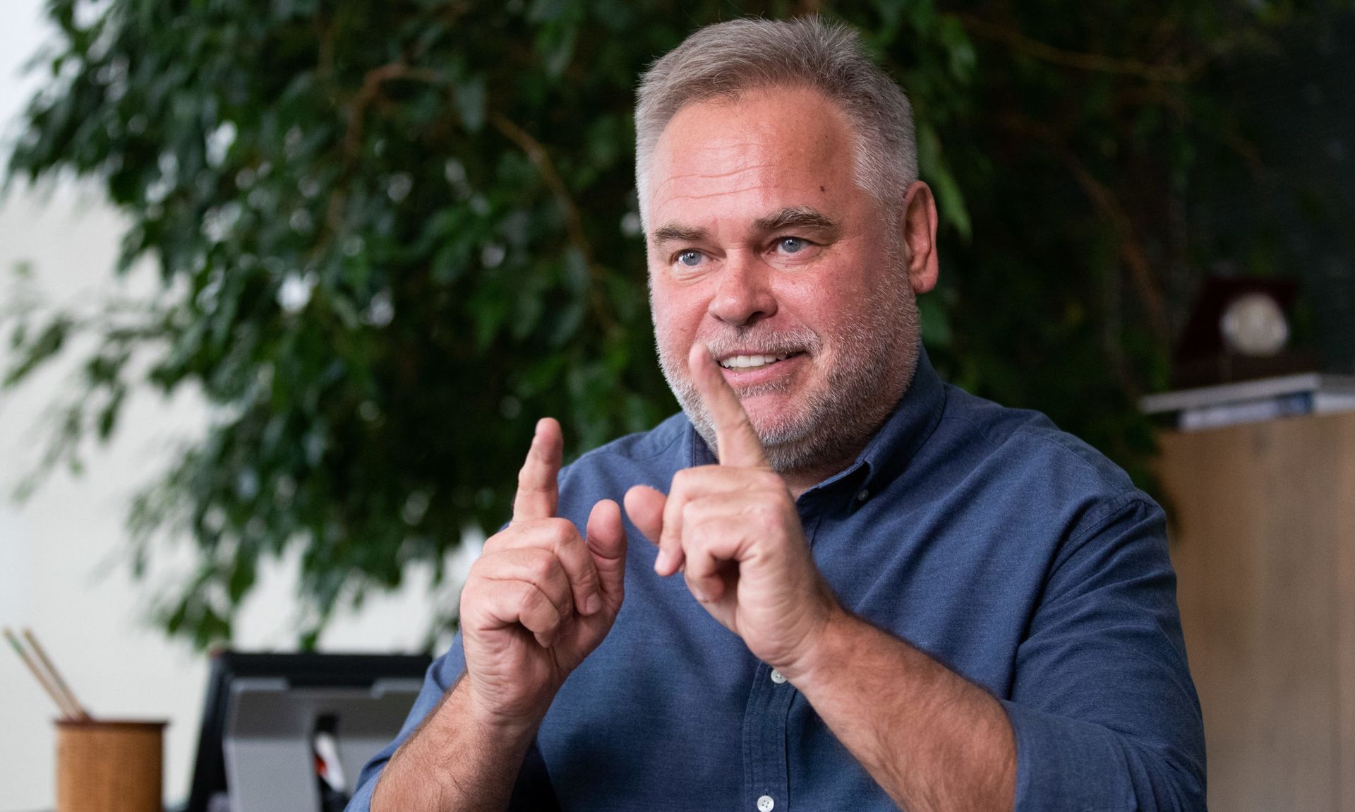 MOSCOW, RUSSIA – FEBRUARY 4, 2020: Yevgeny (Eugene) Kaspersky, CEO of Kaspersky Lab, gives an interview for the TASS Russian News Agency’s Top Officials project. Kaspersky researchers say the DeathStalker APT group is targeting SMBs. (Photo by Sergei BobylevTASS via Getty Images)
