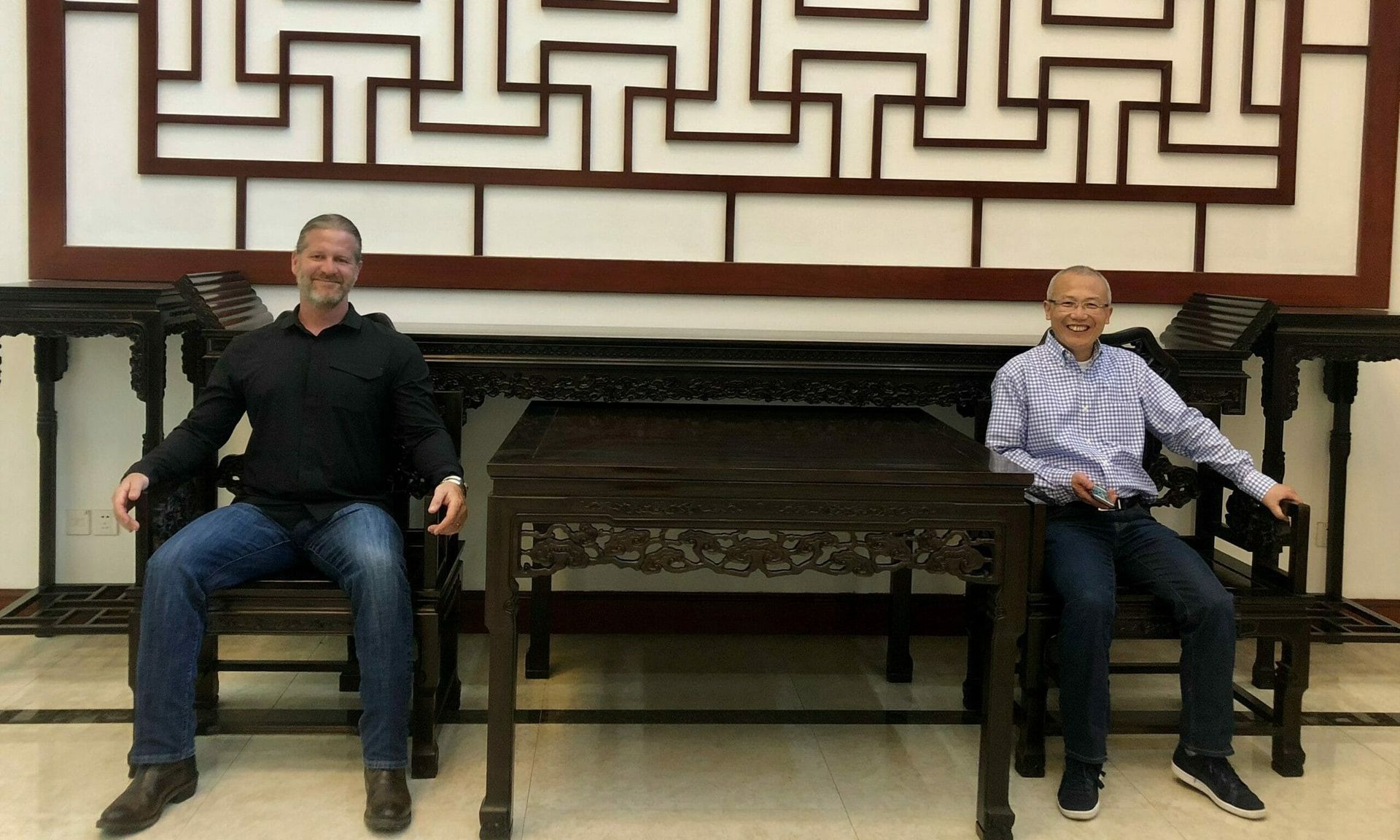 Lucidum cofounders Joel Fulton and Charles Feng