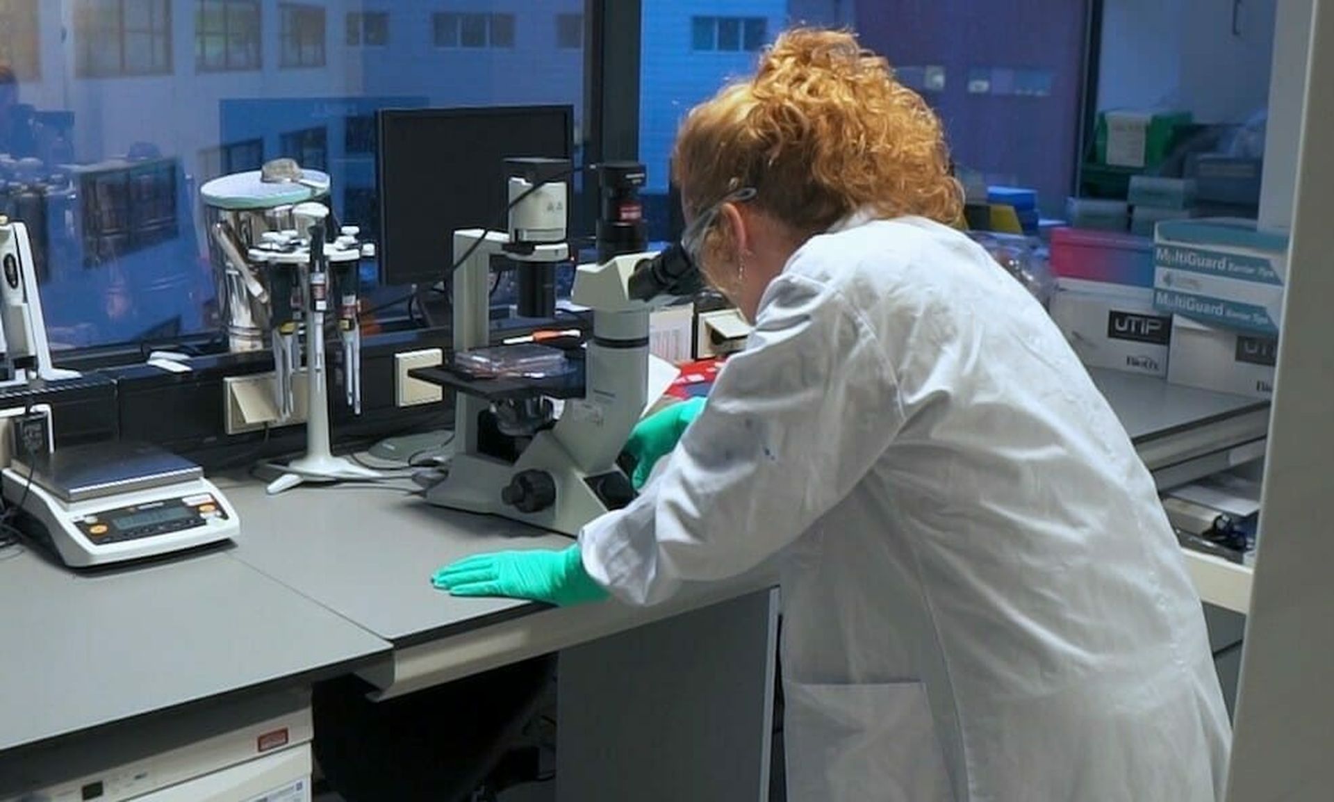 A scientist works in the Janssen labs in Leiden, The Netherlands. Johnson &amp; Johnson, which is developing the Janssen COVID-19 vaccine, is among the companies that have been targeted by a cyberattacker. (Johnson &amp; Johnson)