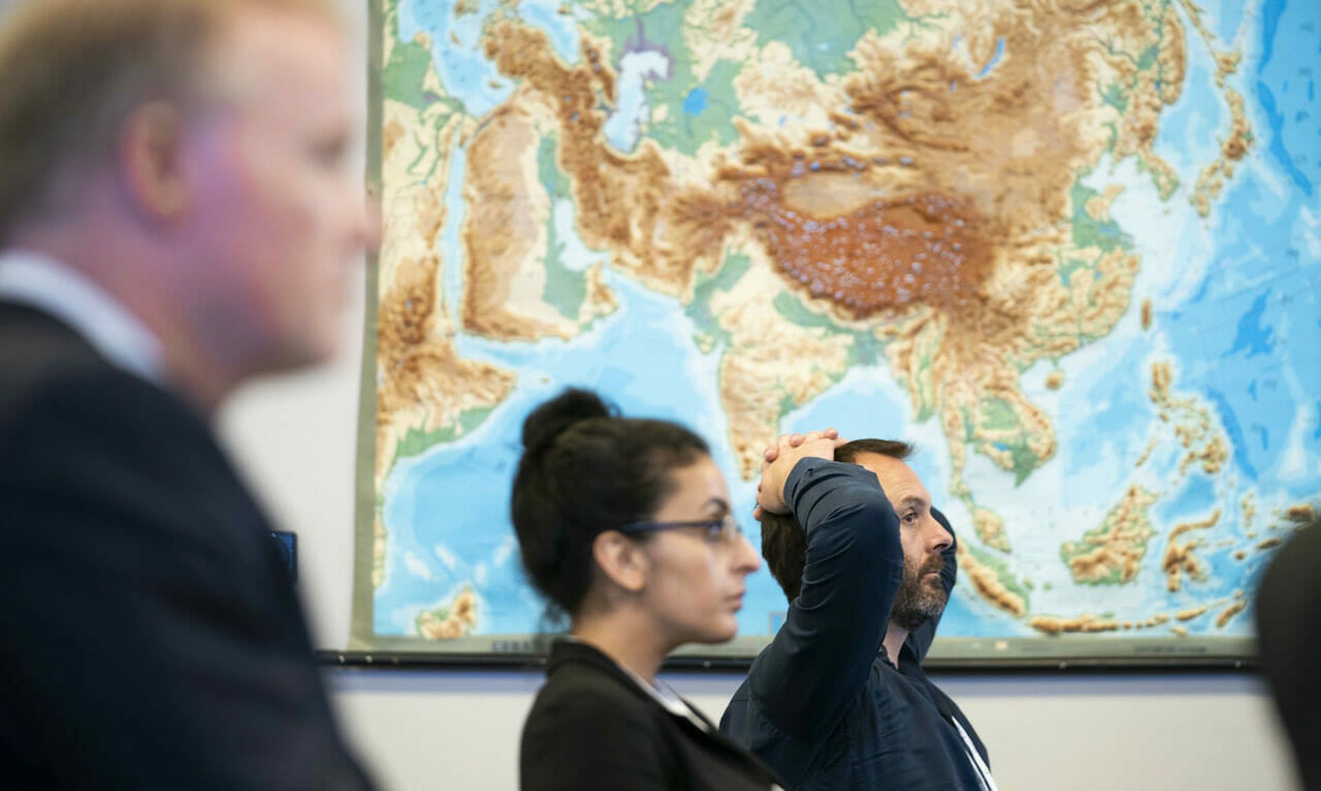 A workshop on data protection compliance takes place in 2019 during the Global Entrepreneurship Summit in The Hague. Regulations out of the European Union are influencing U.S. data privacy standards. (Martijn Beekman/ Public Domain)