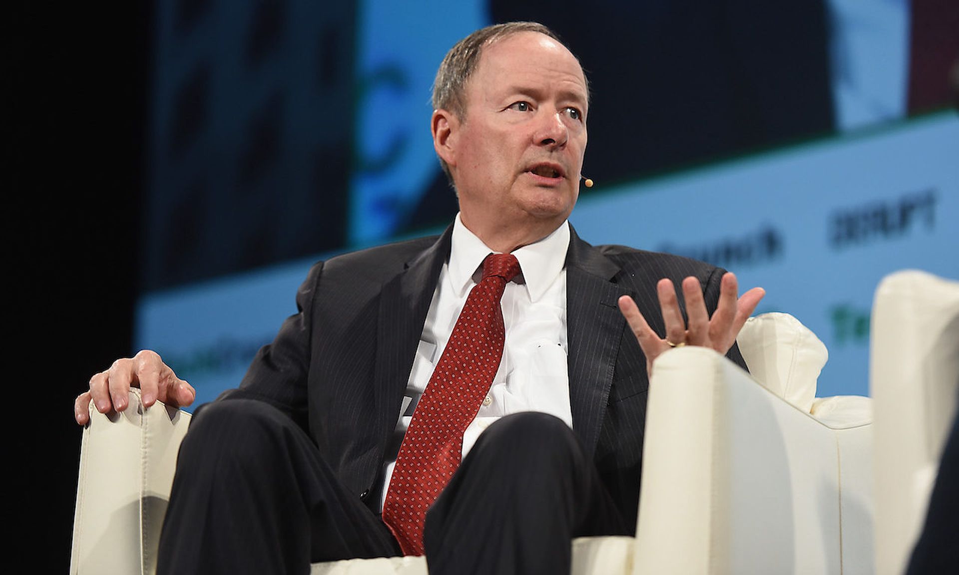 Founder and CEO of IronNet and former NSA and U.S. Cyber Command chief Keith Alexander speaks onstage during TechCrunch Disrupt NY 2017. Officials expect the company to go public by the third quarter of 2021. (Noam Galai/Getty Images for TechCrunch)