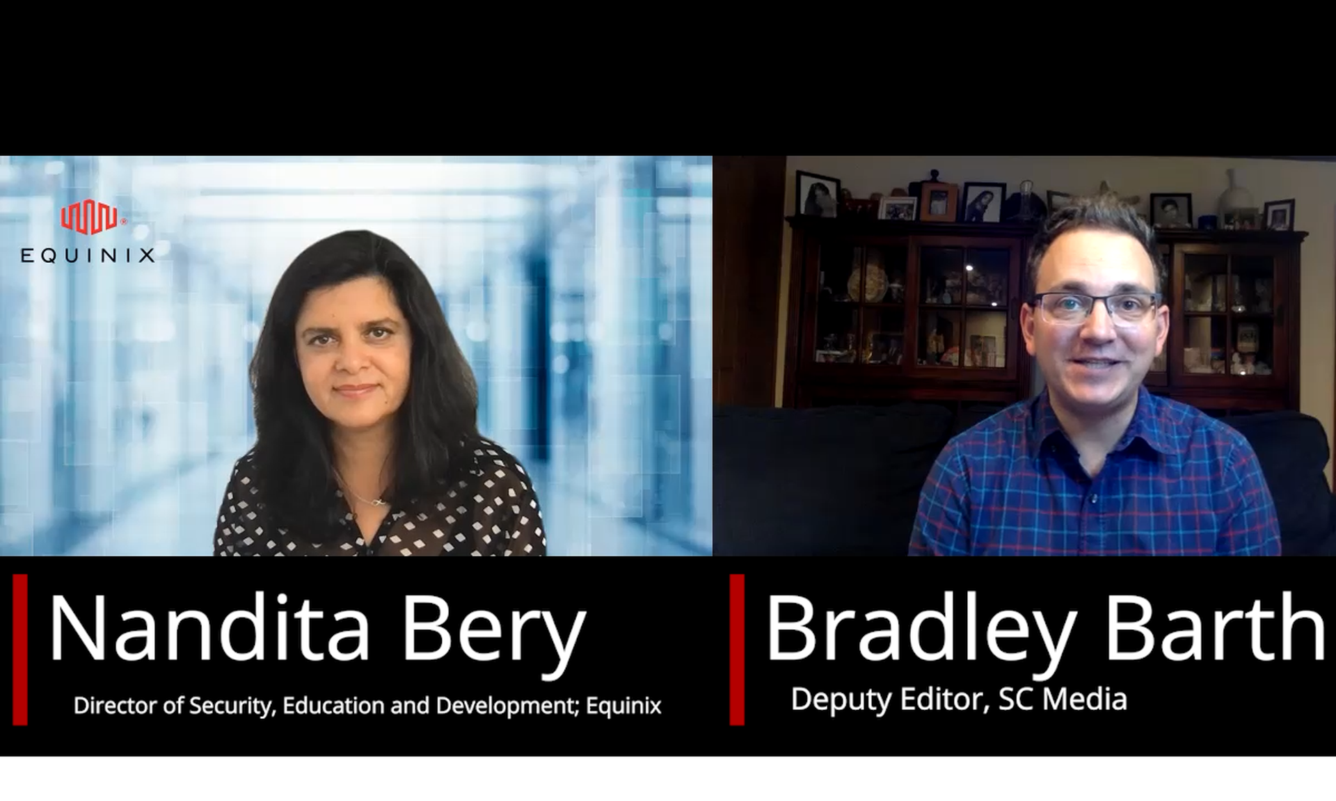 Nandita Bery of Equinix speaks to Bradley Barth of SC Media.