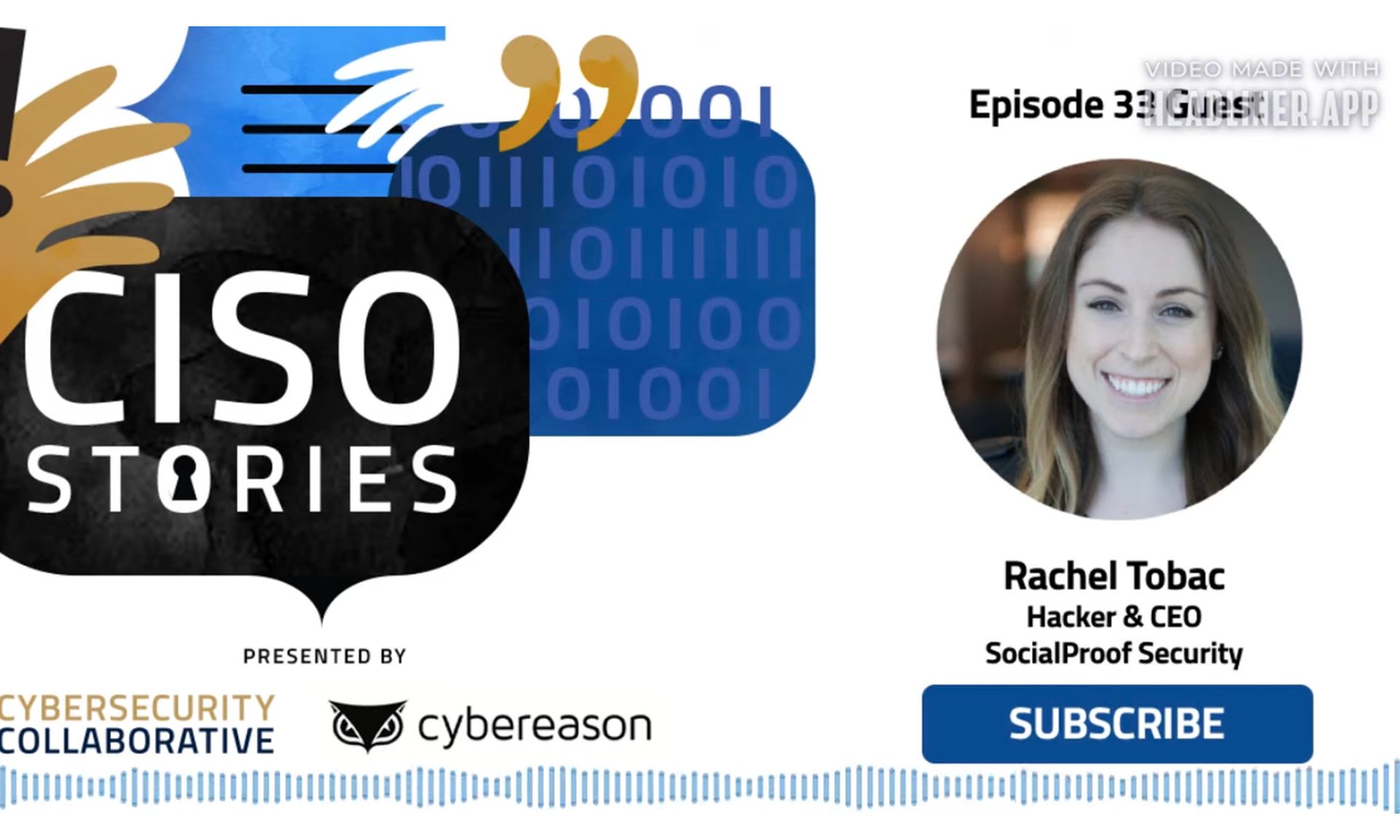 SocialProof Security CEO Rachel Tobac