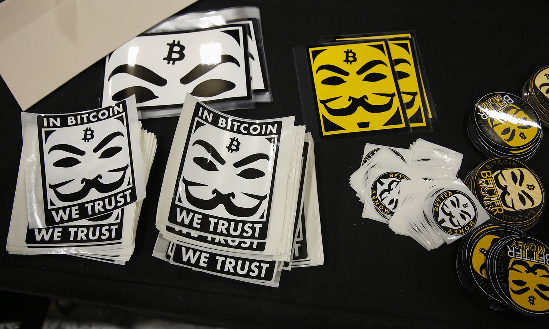 Bitcoin stickers