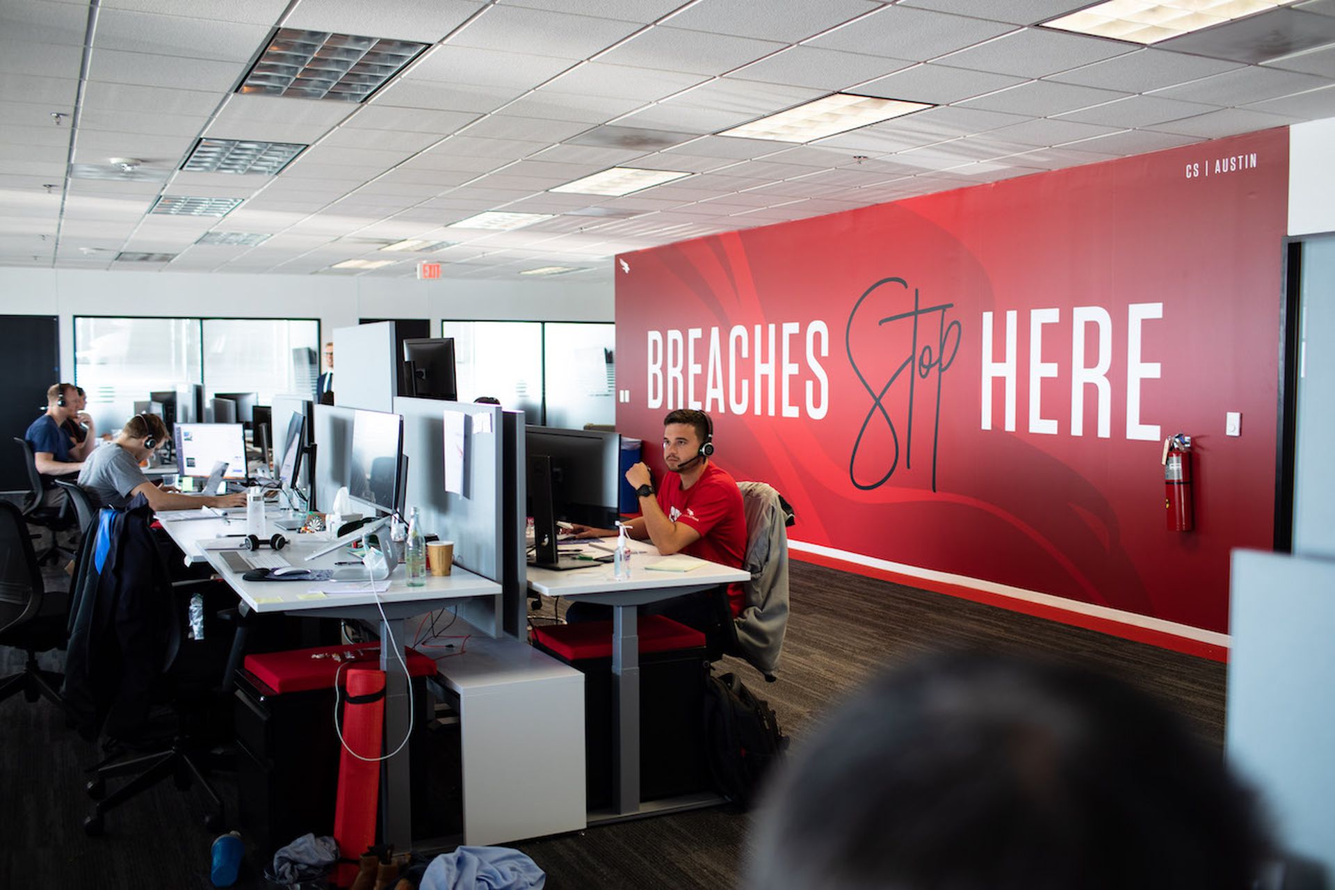 CrowdStrike&#8217;s Austin office. (CrowStrike)