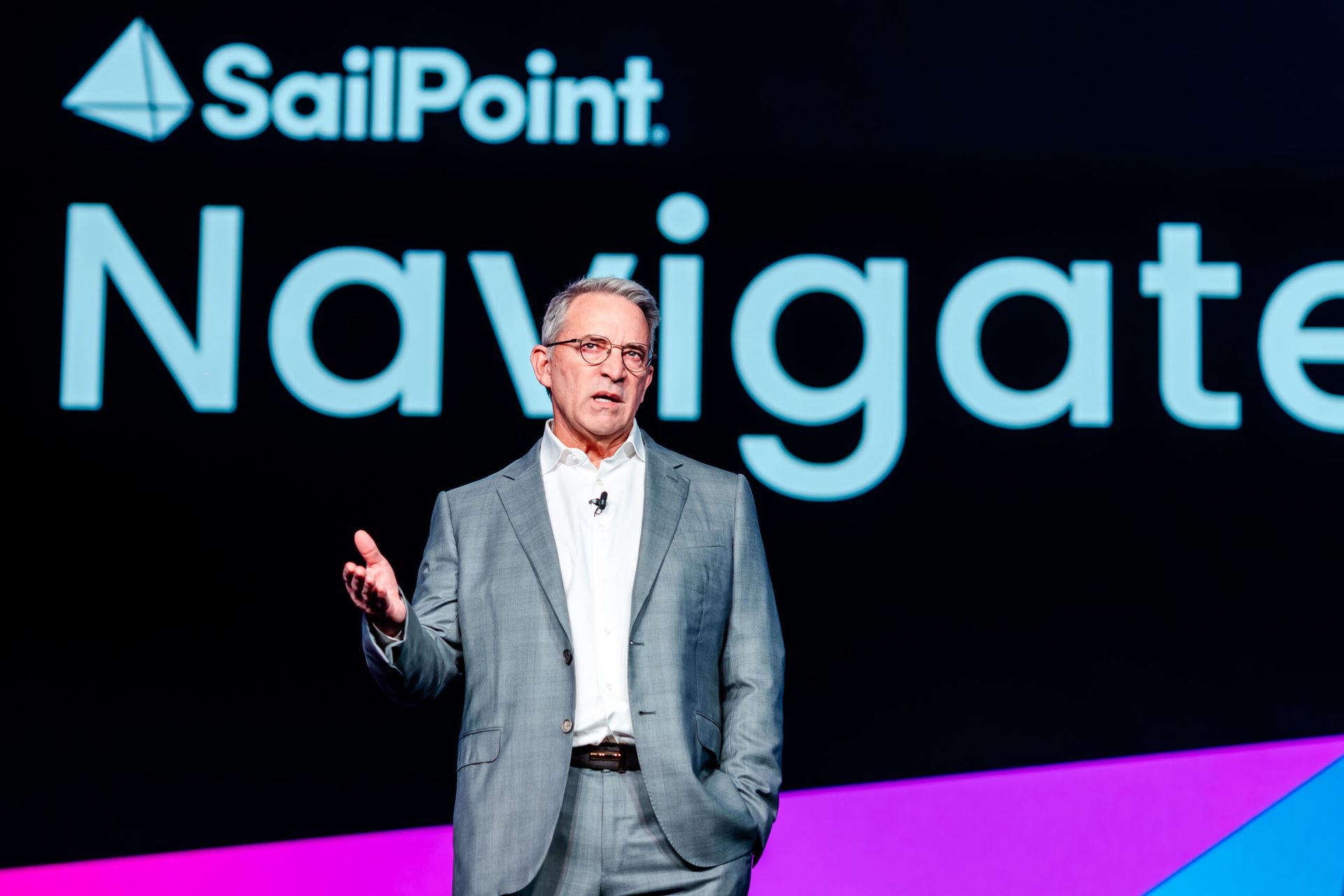 SailPoint President Matt Mills discusses the role of privilege in today’s enterprises during his keynote opening Navigate 2024.