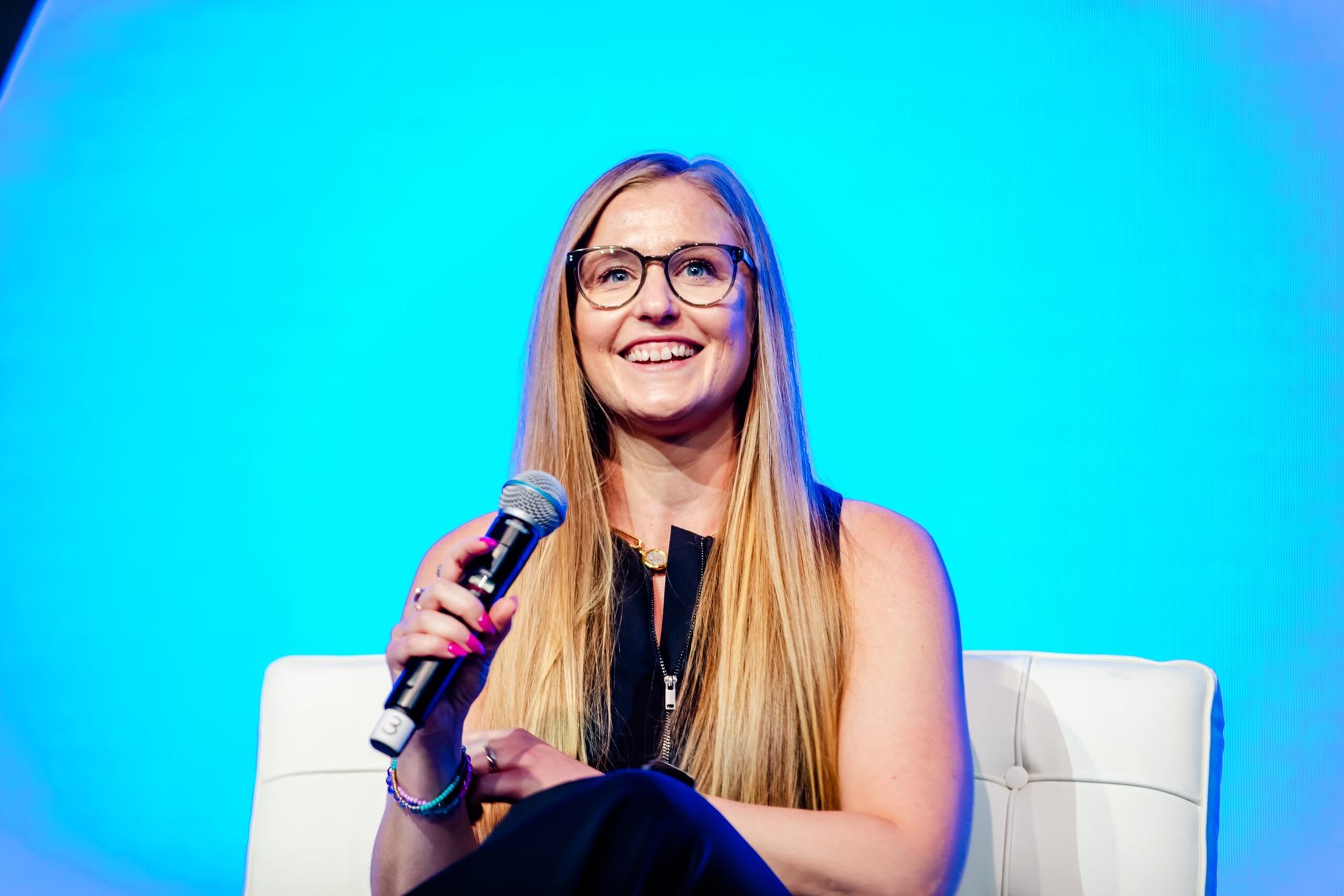 Former CNN journalist Selena Larson sees a lot of similarities to her role as a Proofpoint analyst and her early work years as a cybersecurity reporter. (Proofpoint)