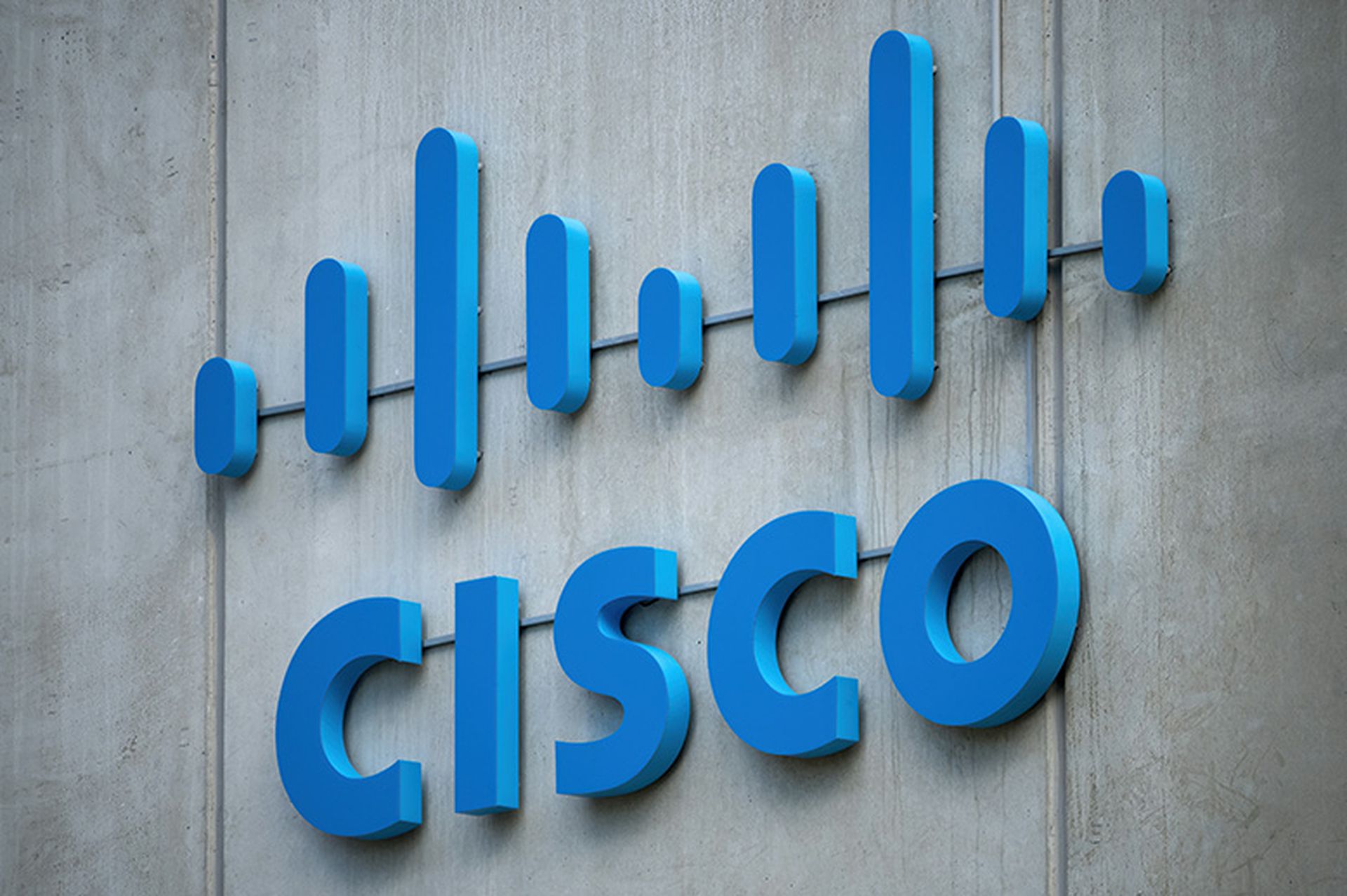 Cisco Logo at a Modern Office Building
