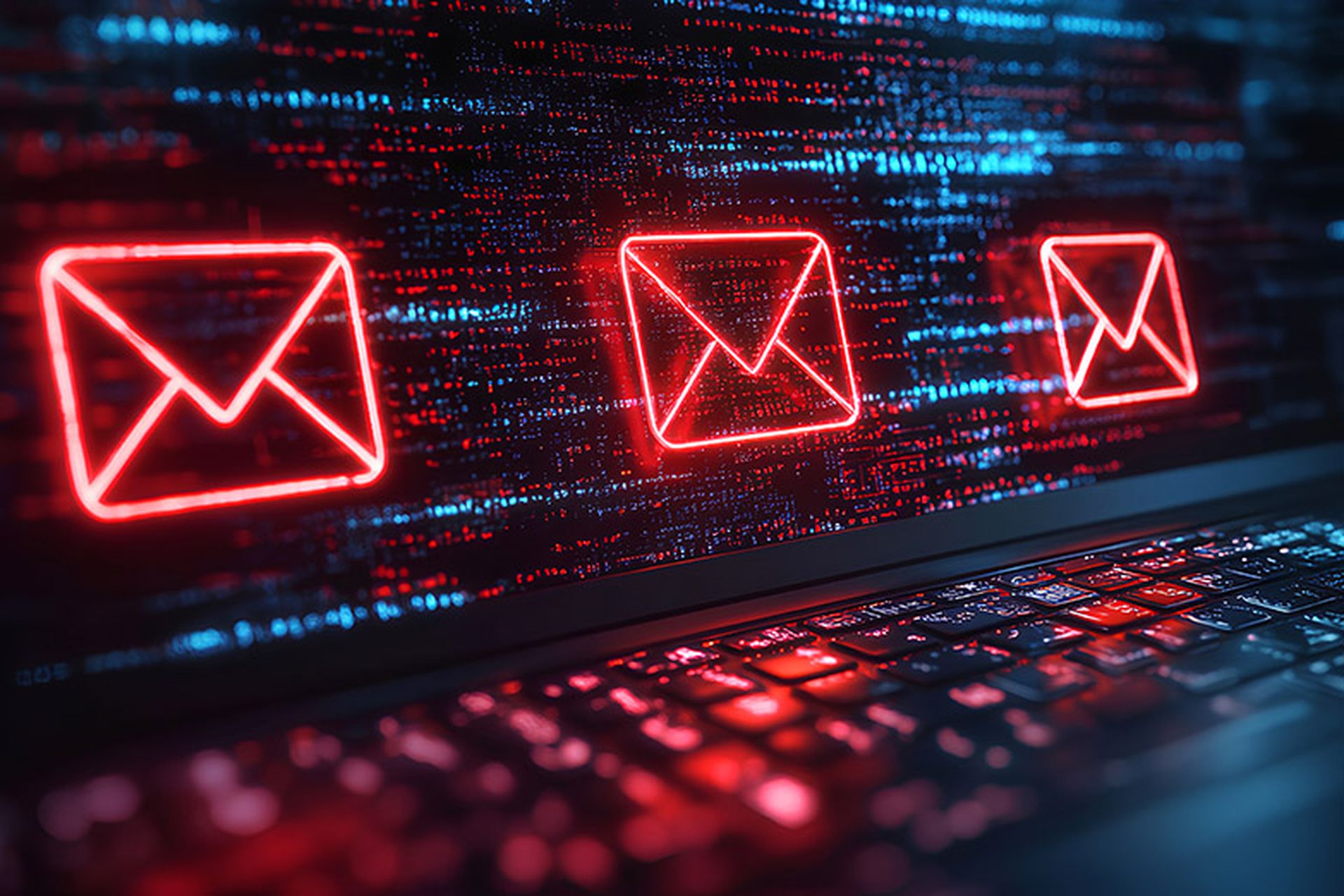 Scam fraud security warning crime internet technology phishing online alert digital risk protection threat background with danger message spam cyber concept hacking attack email sms caution symbol