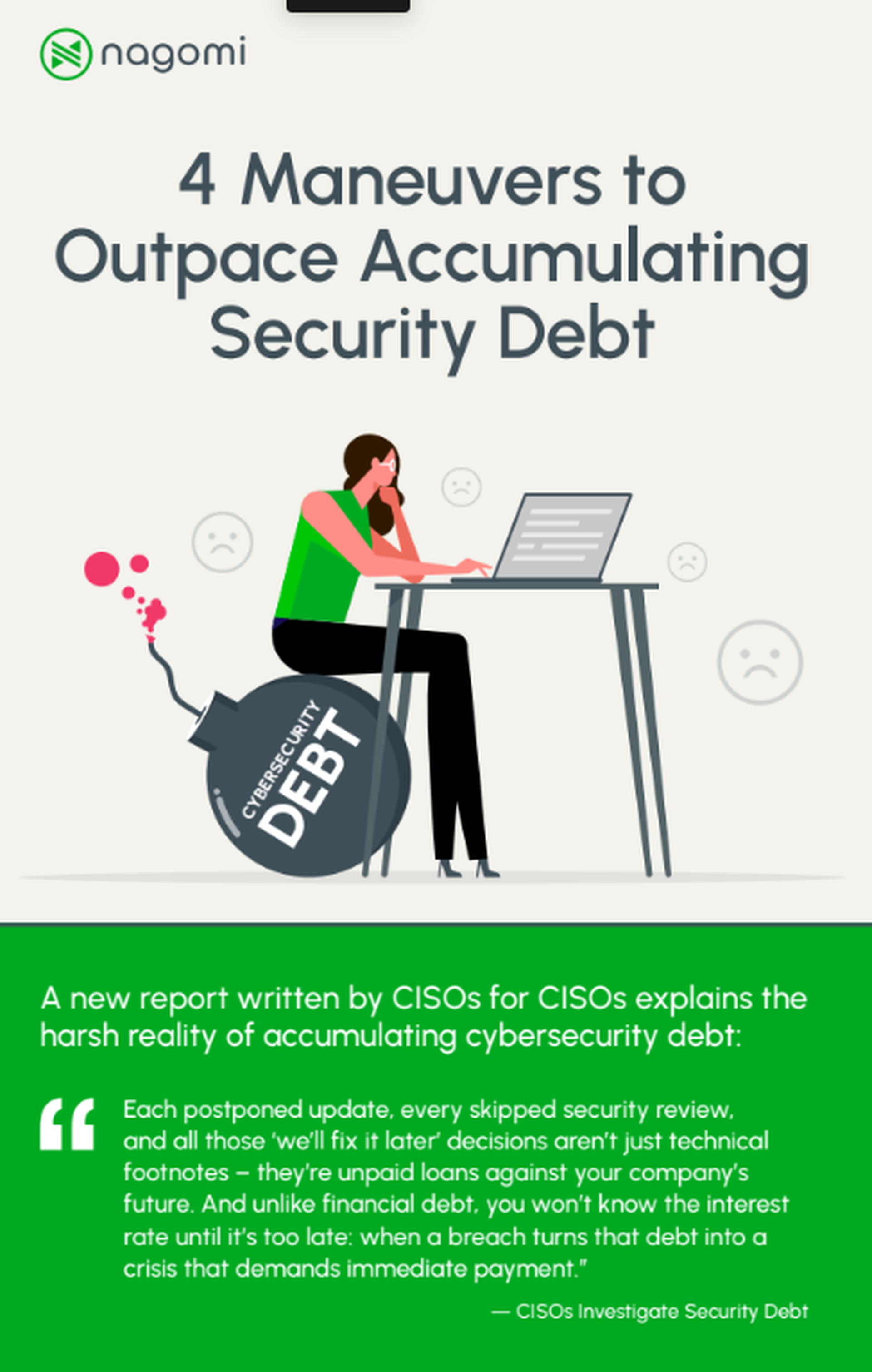 Don’t Let Security Debt Play You
