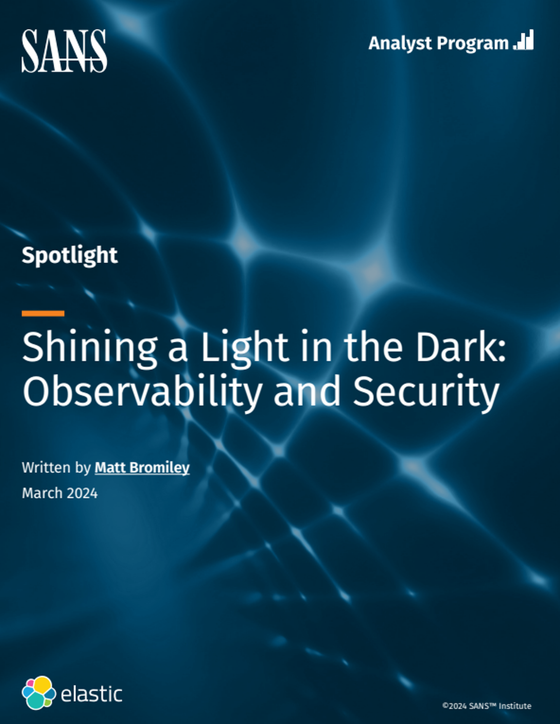 Shining a Light in the Dark: Observability and Security