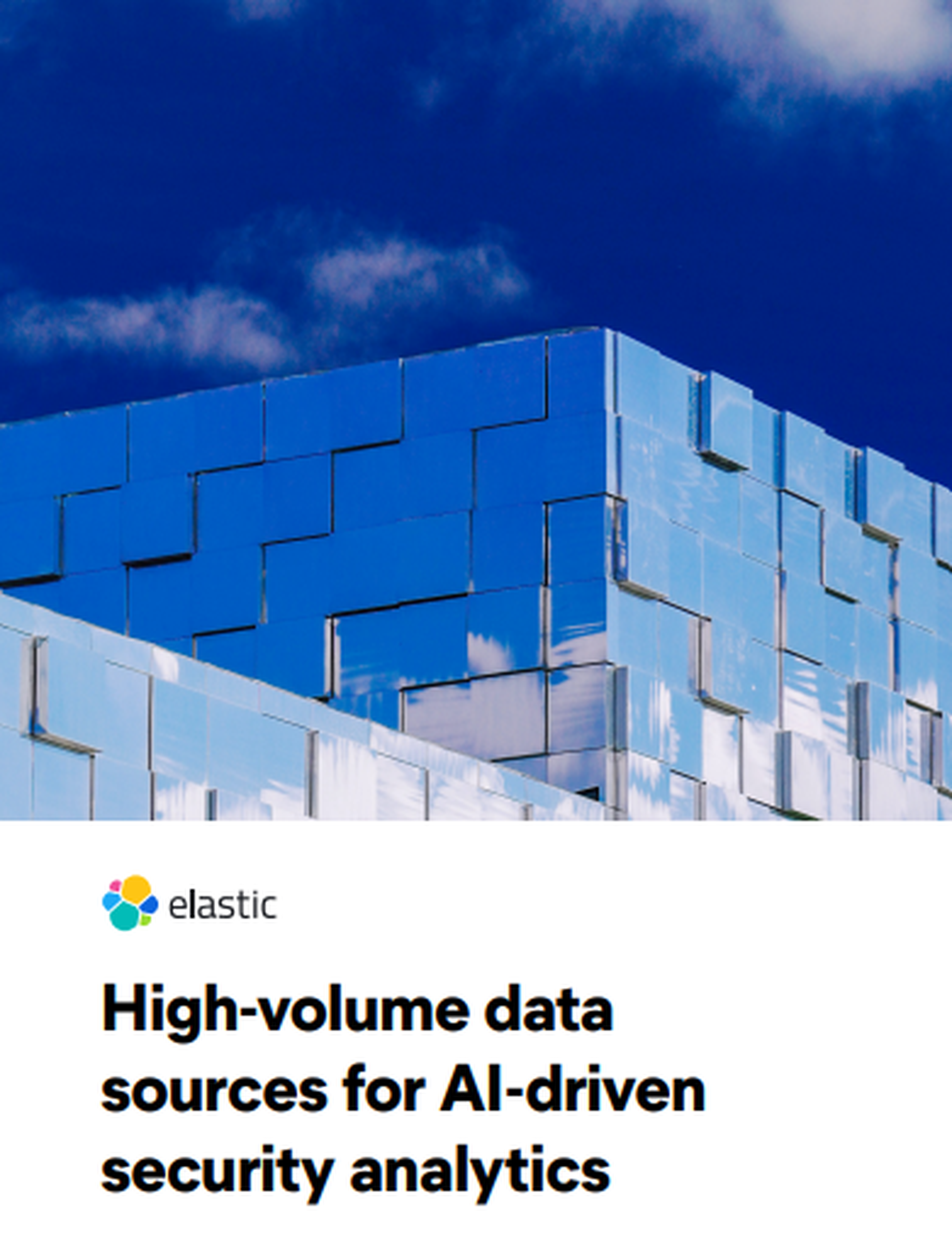 High-volume data sources for AI-driven security analytics