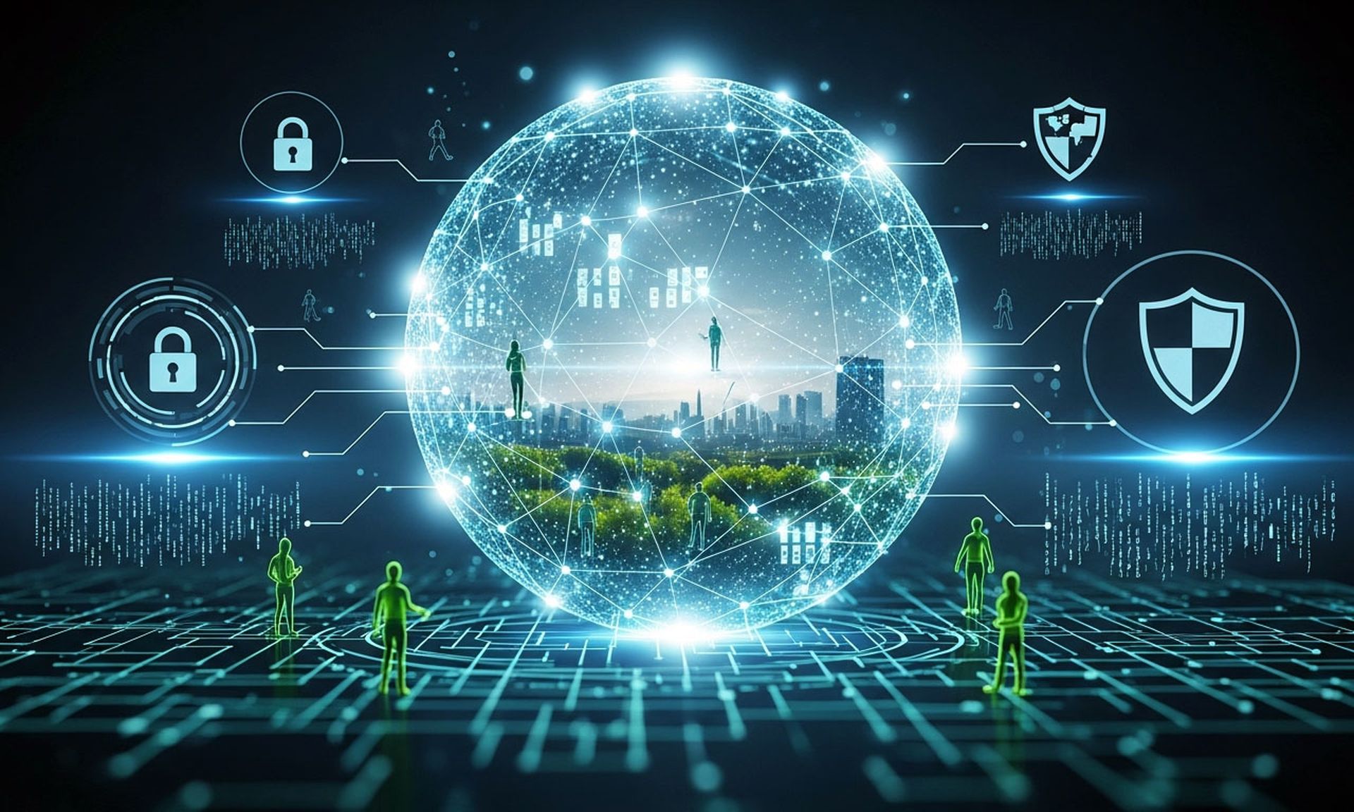 A safe and secure cyber world.