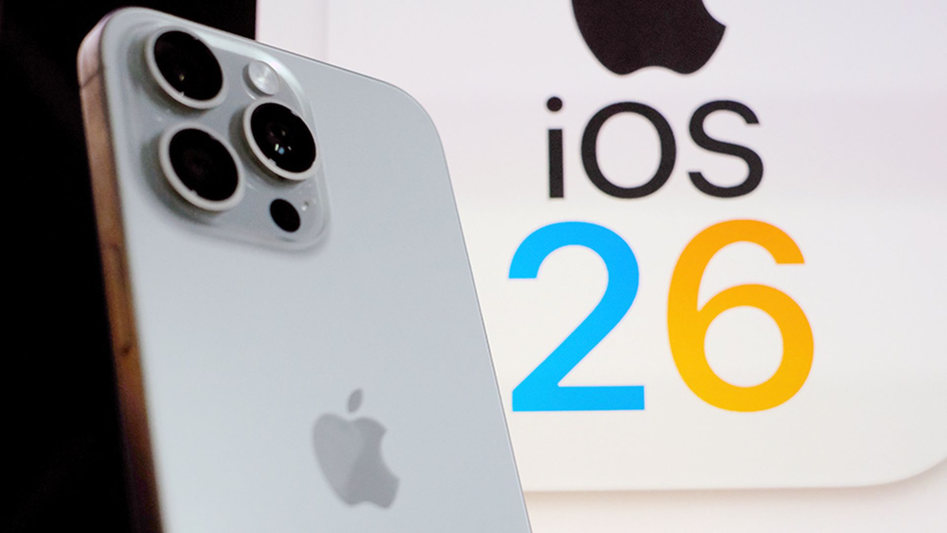 Close up shot of Apple iPhone, Apple announces iOS 26 during its WWDC 2025.