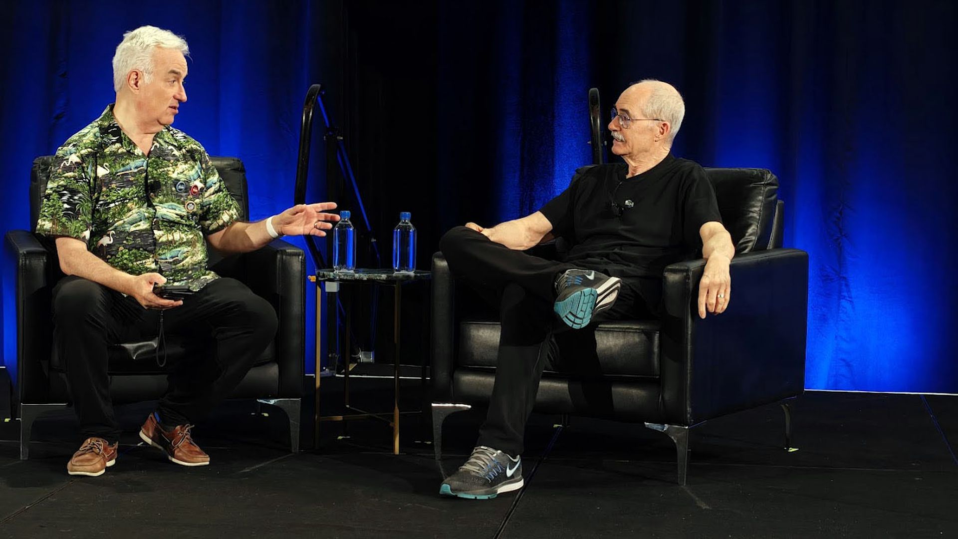 Security Now hosts Leo LaPorte and Steve Gibson in conversation at the Zero Trust World cybersecurity conference in Orlando, Florida, March 4, 2026.
