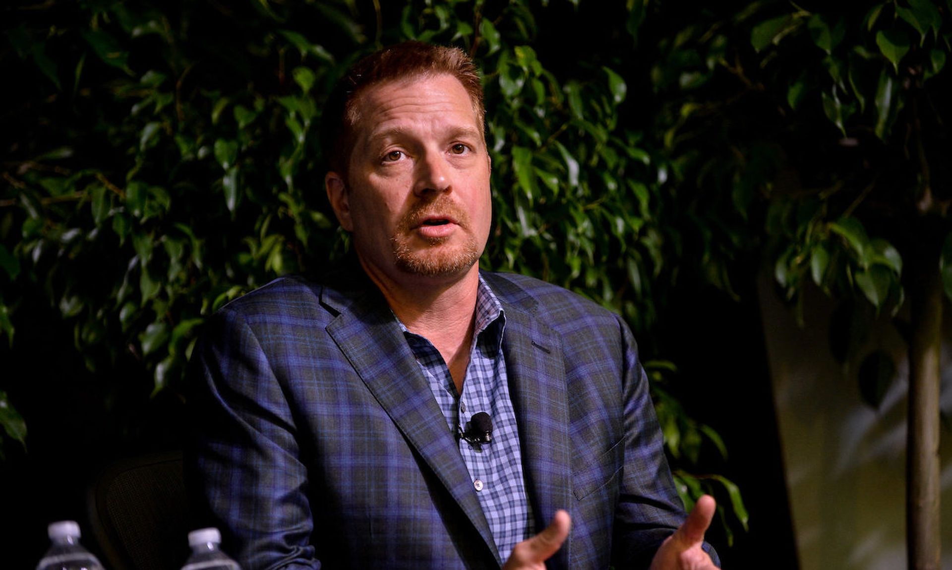 George Kurtz, CEO of CrowdStrike, speaks at the Fortune Brainstorm Tech  conference in 2017. CrowdStrike released it&#8217;s Global Threat Report, which shows the old-fashioned way of hacking – with hands on keyboards – isn’t going out of style anytime soon. (Fortune Brainstorm Tech)