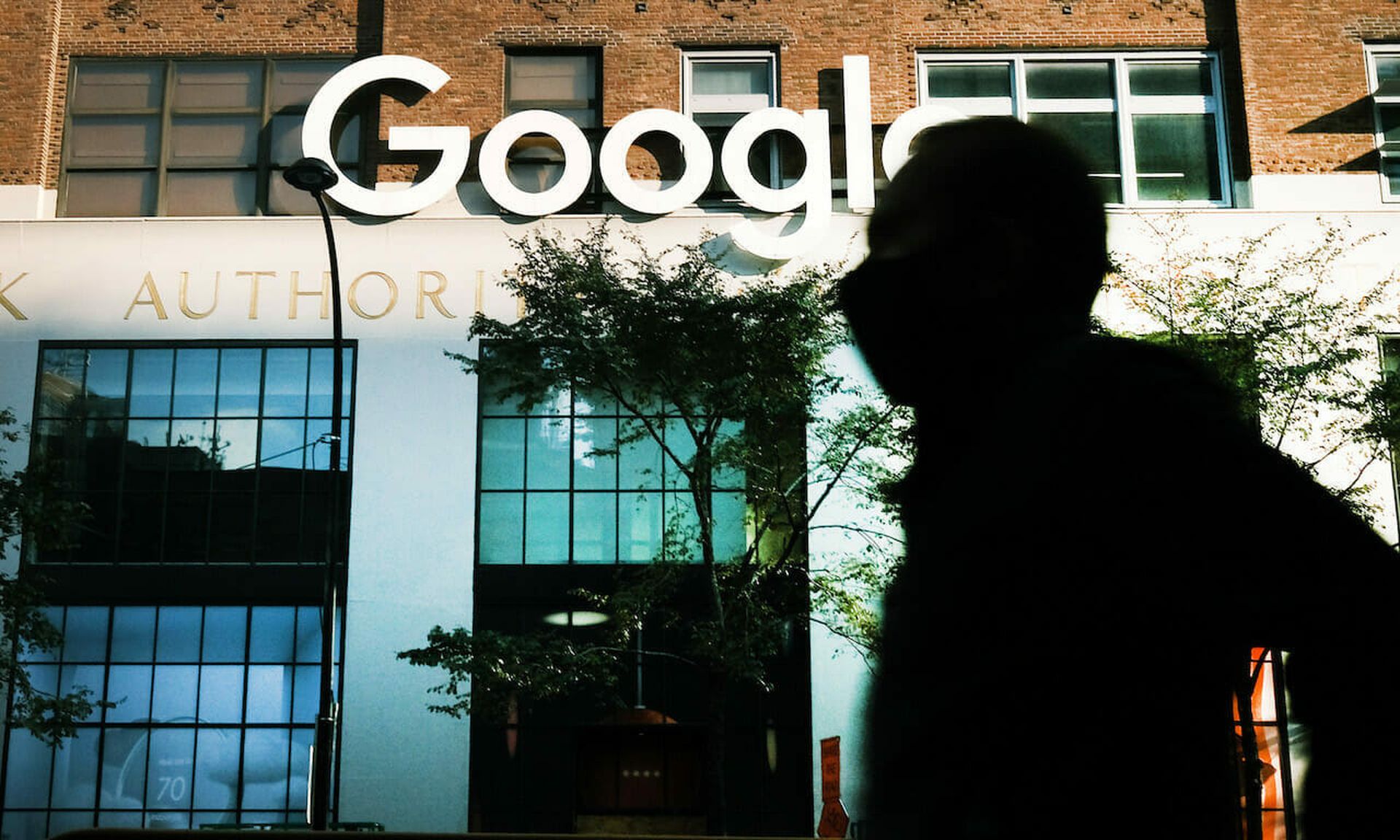 Google&#8217;s offices in downtown Manhattan on October 20, 2020 in New York City. Google Project Zero analyzed 24 zero-day vulnerability exploits. (Photo by Spencer Platt/Getty Images)