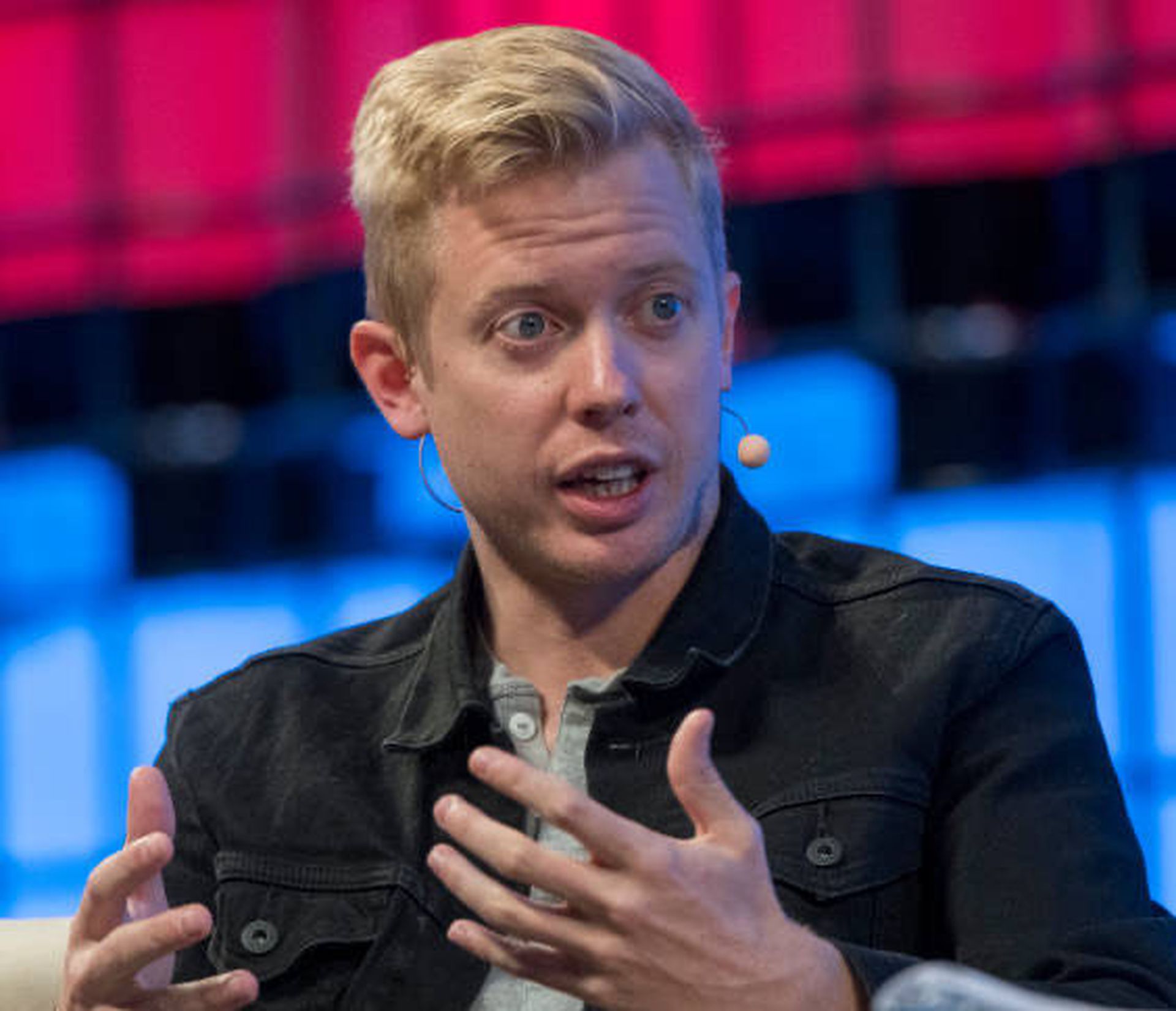 Steve Huffman CEO at Reddit, delivers remarks during the Web Summit in Altice Arena on November 08, 2017 in Lisbon, Portugal. (Photo by Horacio Villalobos &#8211; Corbis/Getty Images)