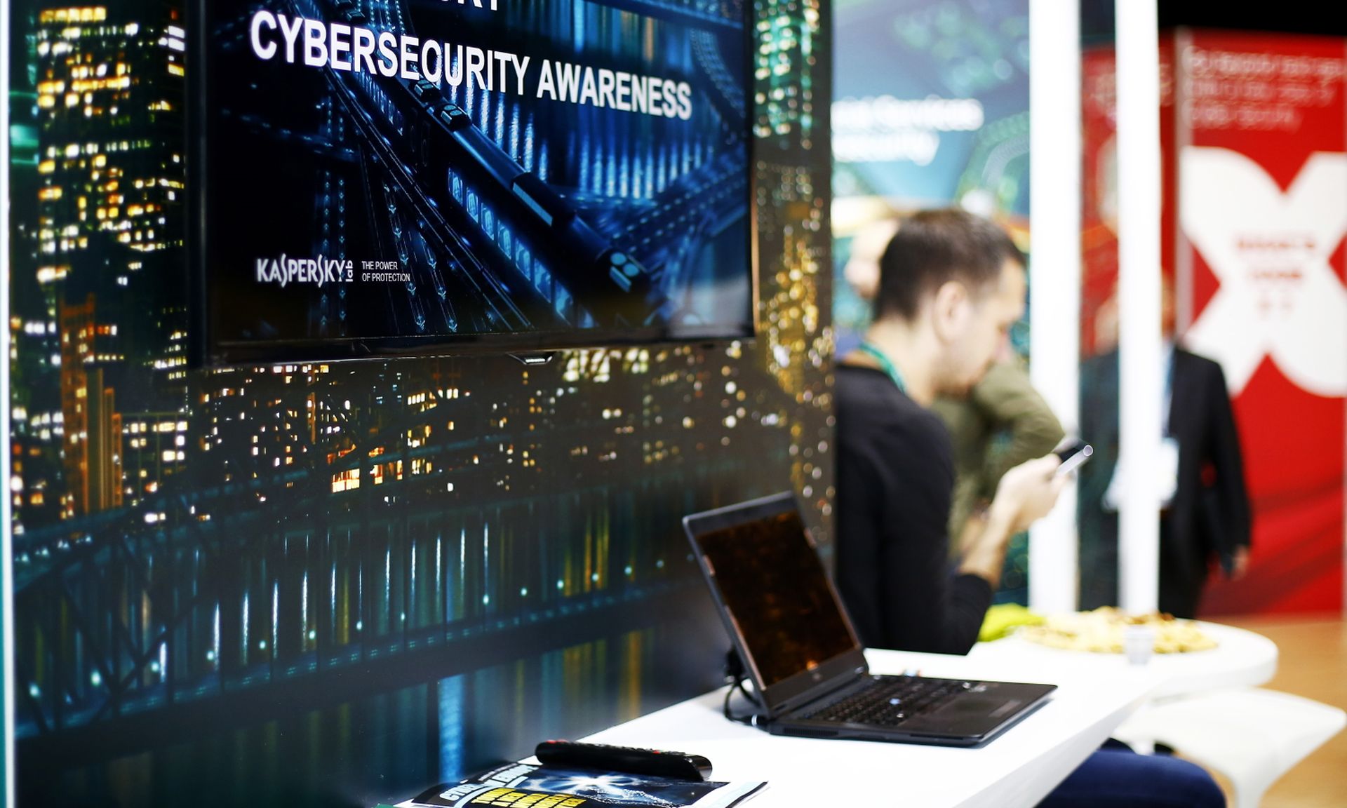 A general view during Kaspersky Lab at Cybertech Europa 2017 in Rome. Chief information security officers are coming out of the pandemic with higher pay and a higher profile, according to a survey of 354 CISOs. (Ernesto S. Ruscio/Getty Images for Kaspersky Lab)