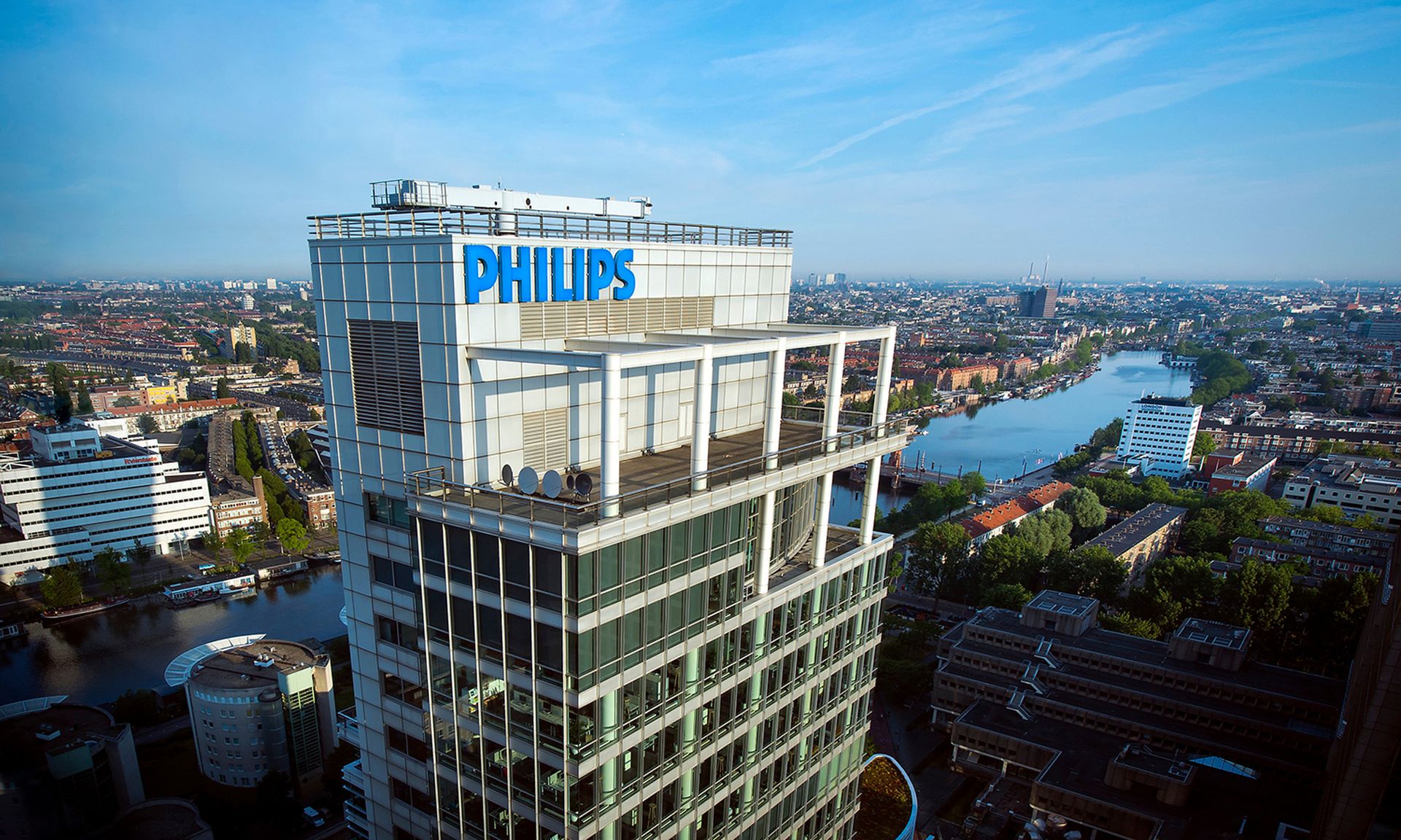 The Philips global headquarters in Amsterdam. (Philips)