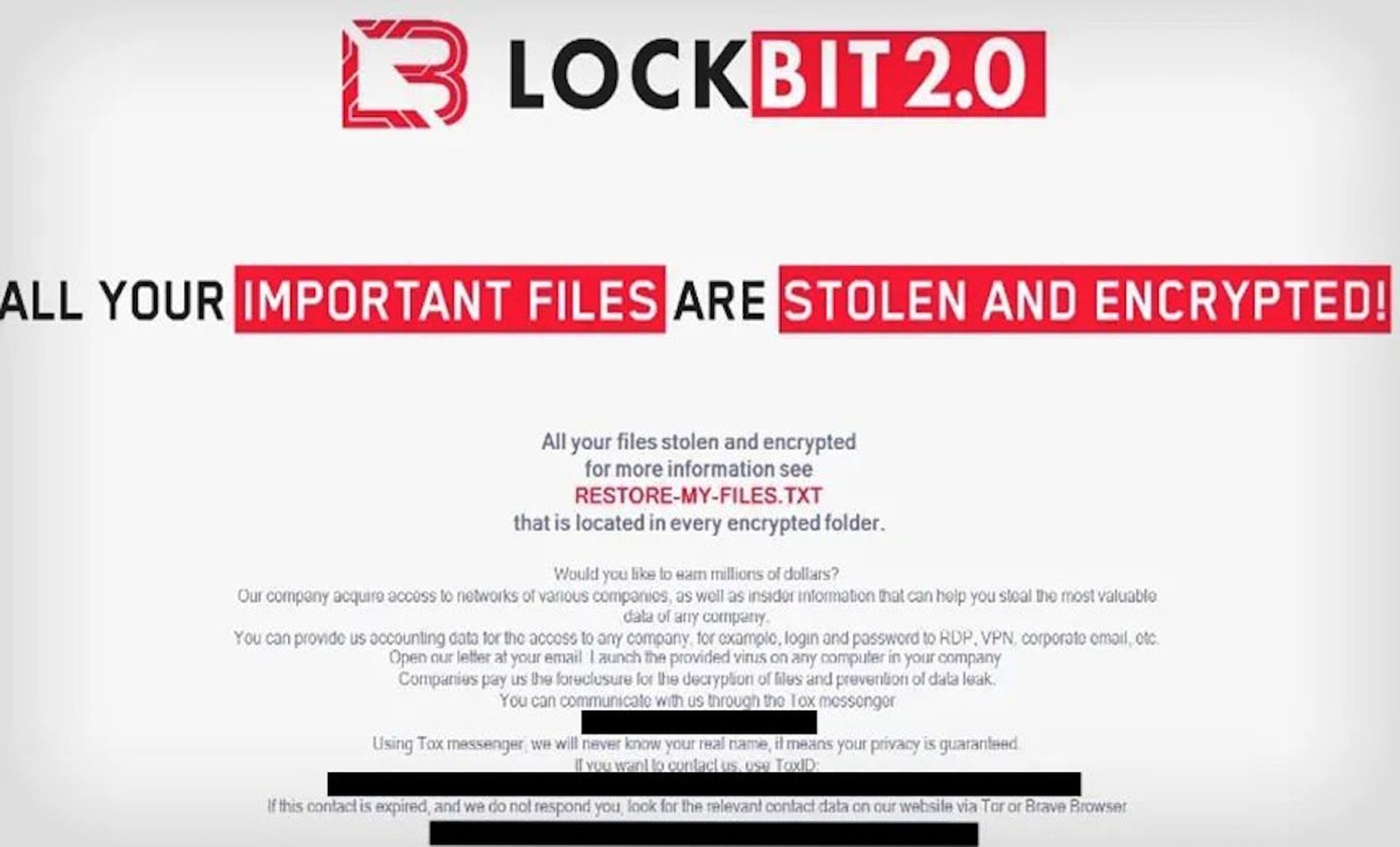 Evolution of the LockBit Ransomware operation relies on new techniques