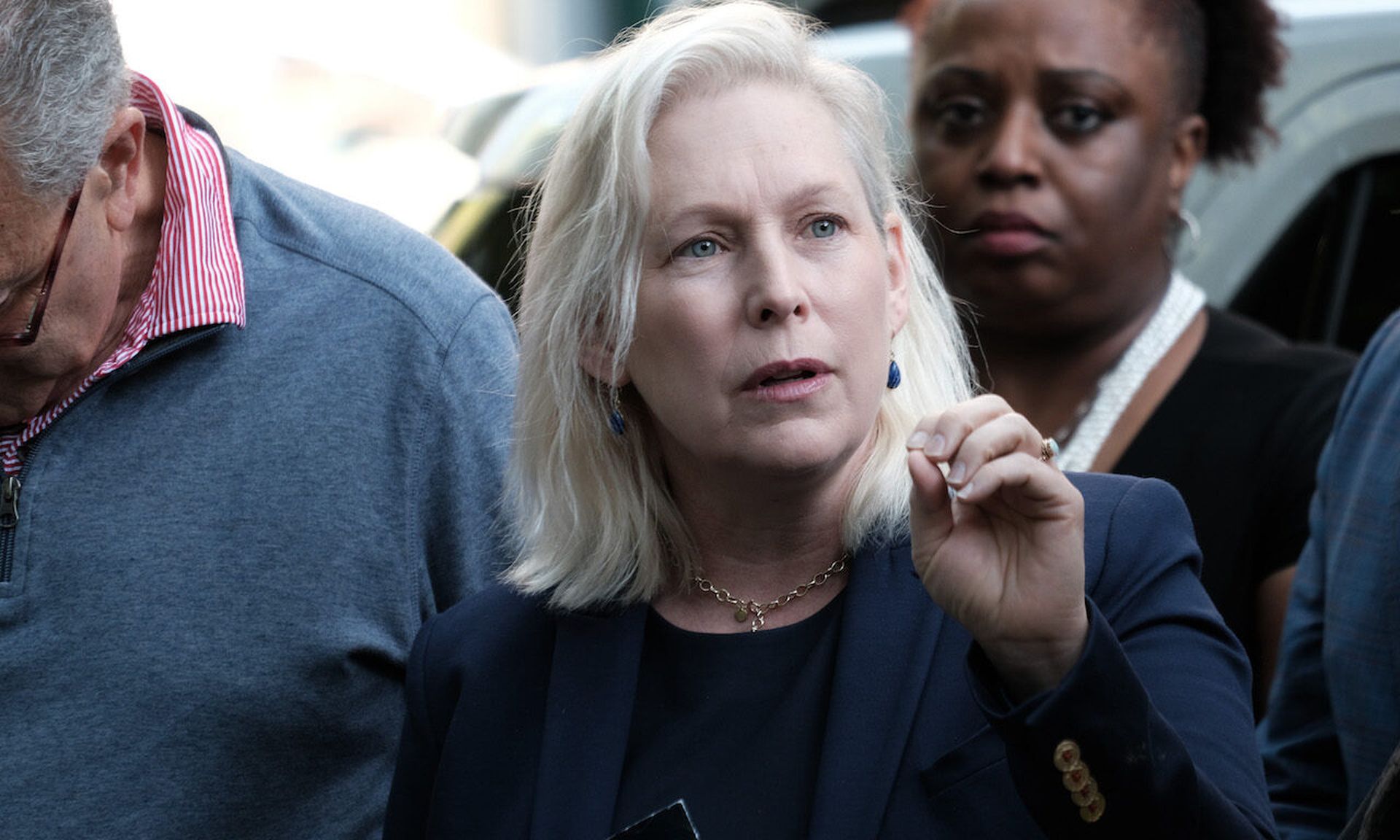 Today’s columnist, Conor Godfrey of the Tulsa Innovation Labs, says while Sen. Kirsten Gillibrand (D-N.Y.) may call for a Cyber Service Academy that will do for cyber what West Point did for the infantry, winning the cyber war will take cooperation from all aspects of society. (Photo by Spencer Platt/Getty Images)