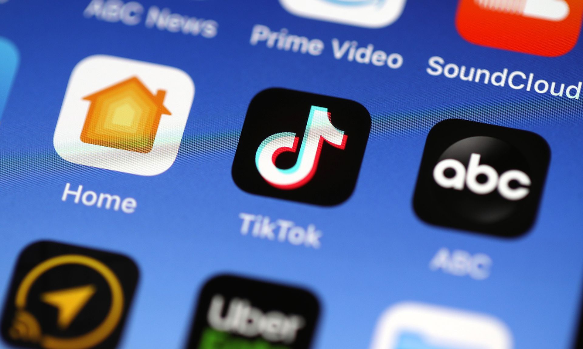 SAN ANSELMO, CALIFORNIA &#8211; NOVEMBER 01: In this photo illustration, the Tik Tok app is displayed on an Apple iPhone on November 01, 2019 in San Anselmo, California. The Committee on Foreign Investment in the United States (CFIUS) has started a national security investigation of social media app TikTok after Beijing ByteDance Technology Co acqu...