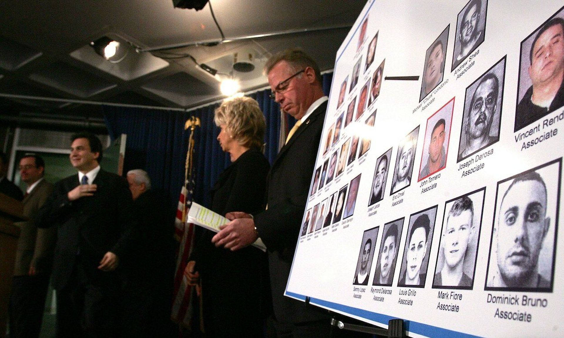 U.S. Attorney for the Southern District of New York Michael Garcia (left) announces the indictments of over 30 members of the Genovese organized crime family at a New York City news conference in 2006. Today’s columnist, Tom Hickman of ThreatX, says when it’s working well, API security is similar to an organized crime investigation where all commun...