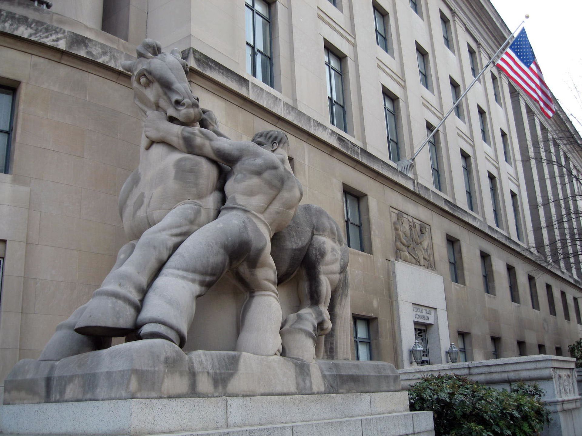 Lawsuits against SuperCare allege that a July 2021 hack led to the exposure in possible violation of FTC and HIPAA regulations. (&#8220;statue at Federal Trade Commission&#8221; by sha in LA is marked with CC BY-NC-ND 2.0.)