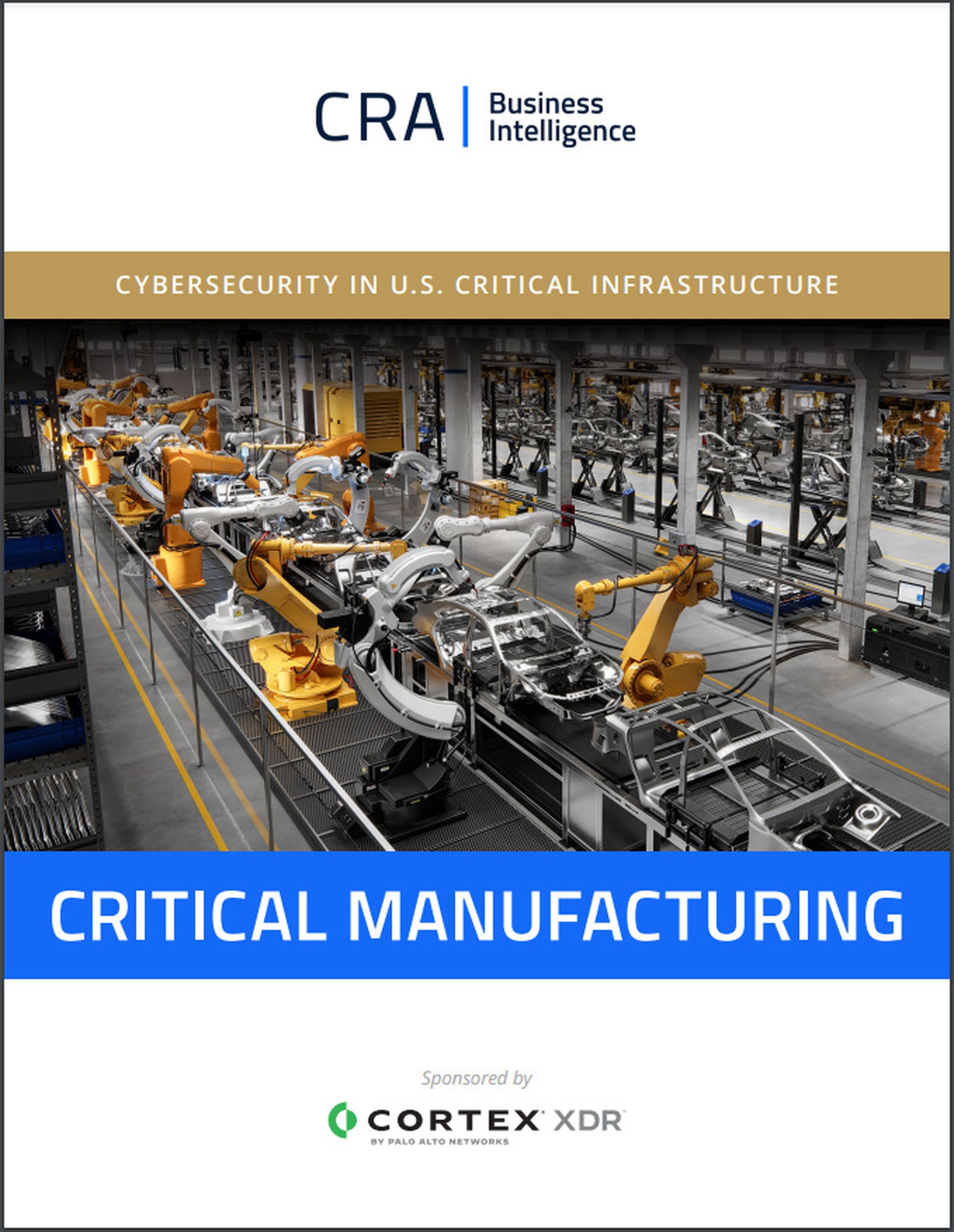 Cybersecurity in U.S. Critical Infrastructure: Critical Manufacturing