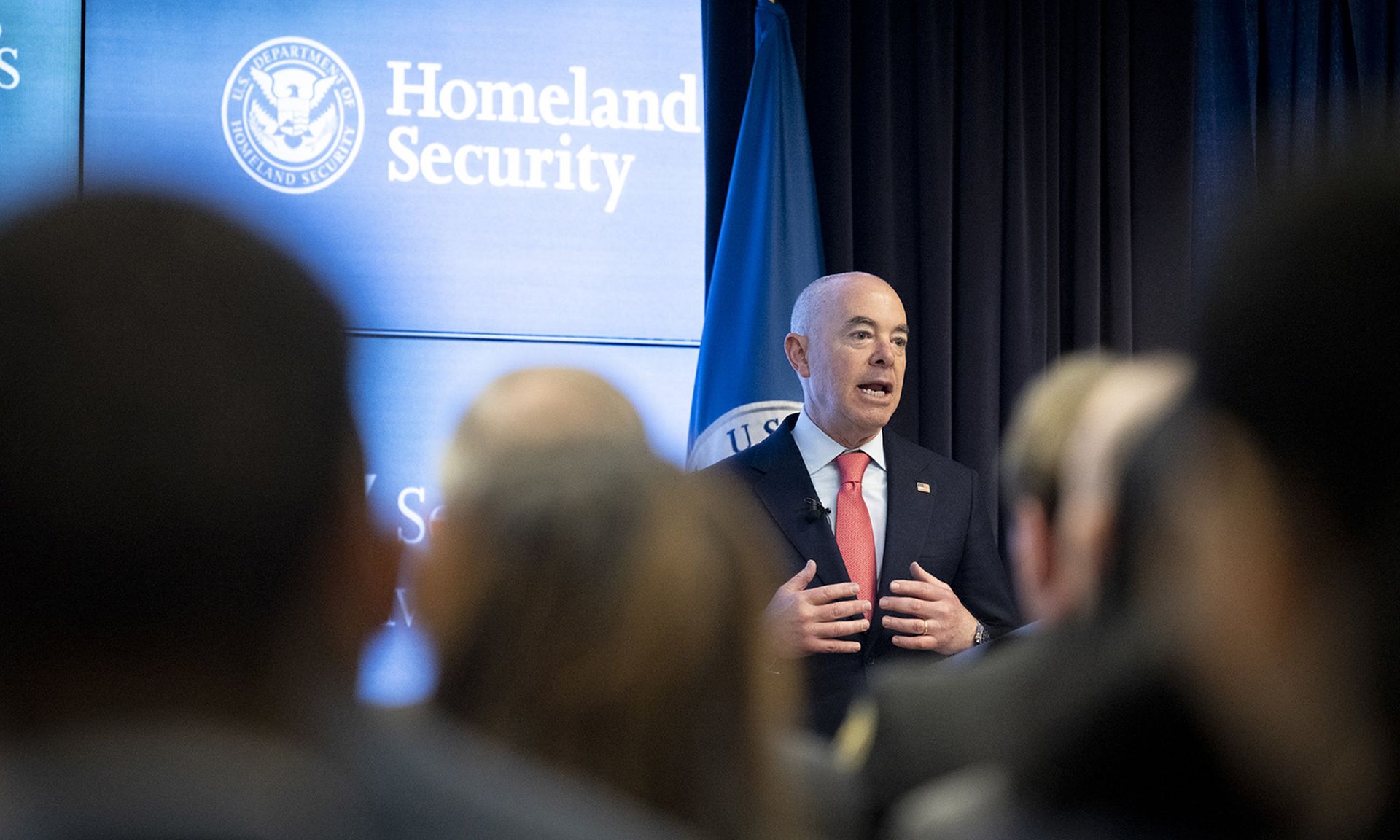Homeland Security Secretary Alejandro Mayorkas