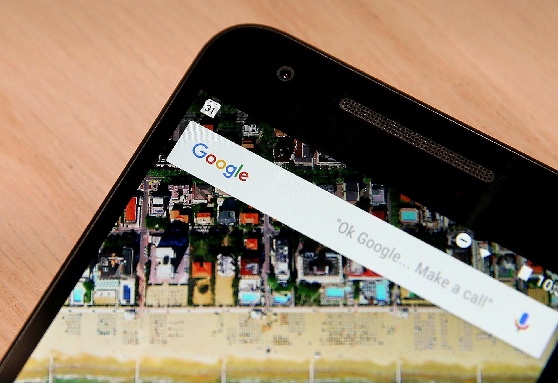 F5 researchers reported seeing financial malware MaliBot targeting users of Android devices. Pictured: The Google logo is displayed on a Nexus 5X phone on Sept. 29, 2015, in San Francisco. (Photo by Justin Sullivan/Getty Images)