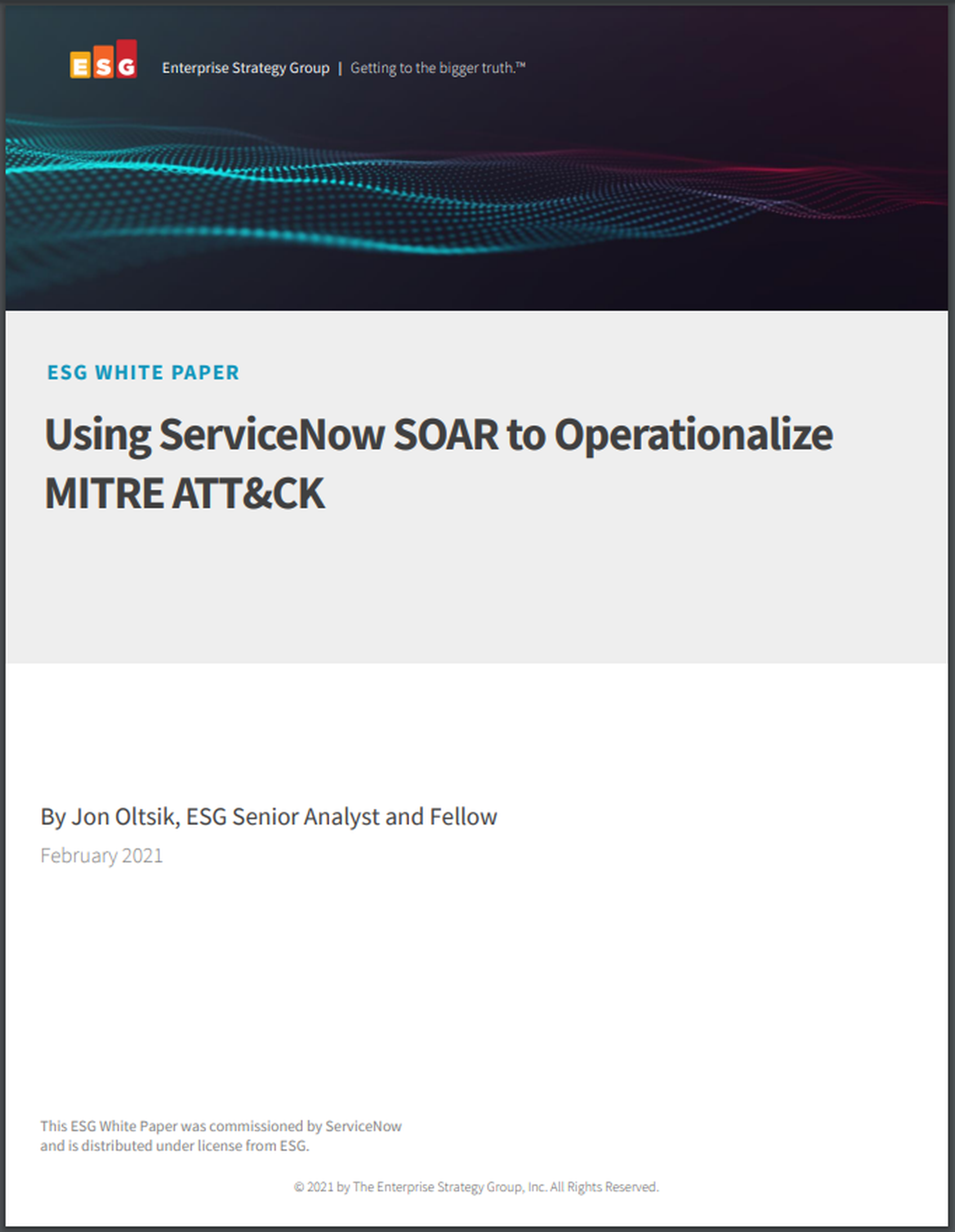 Using ServiceNow SOAR to Operationalize MITRE ATT&CK