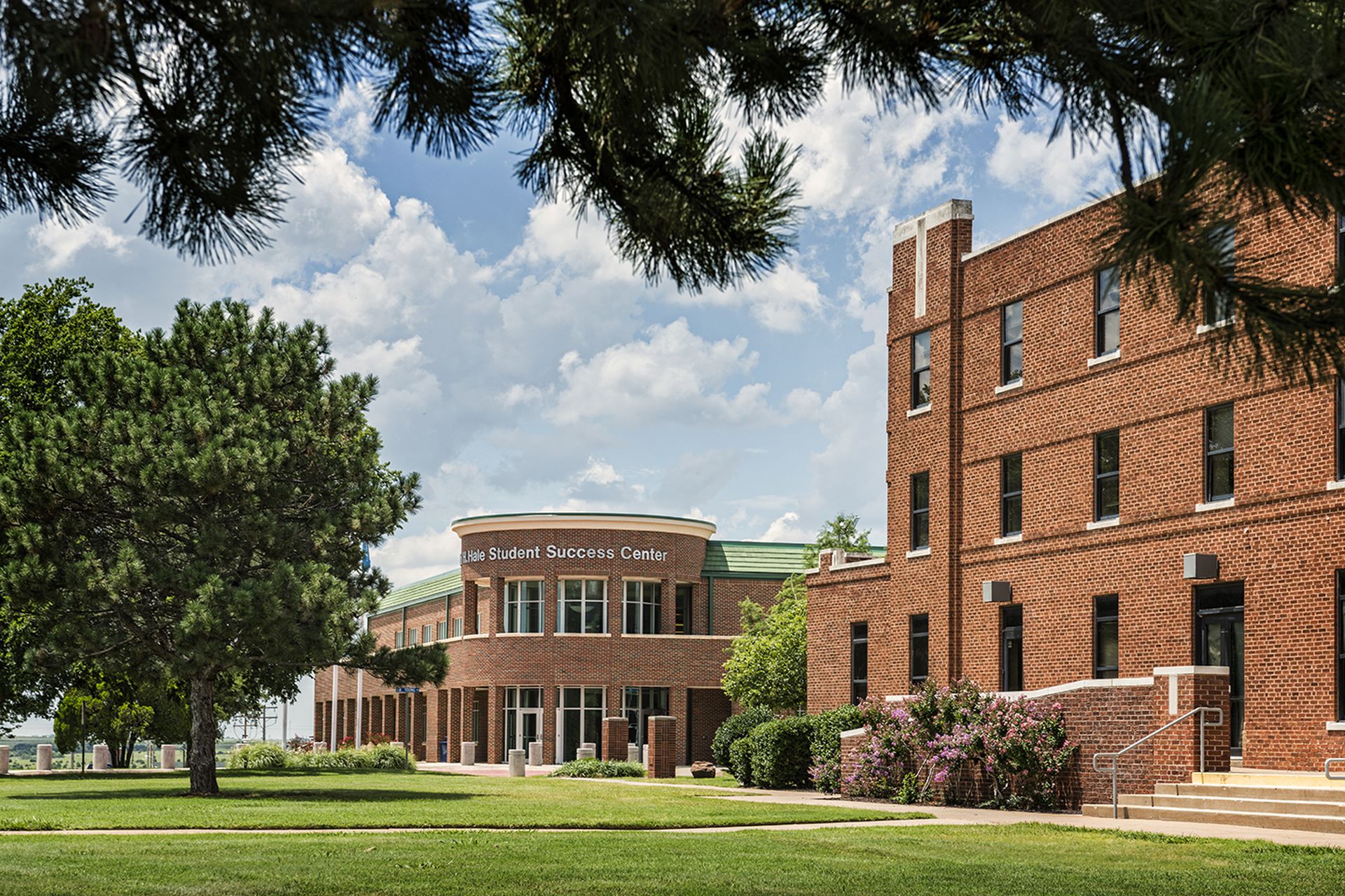 A shot of Langston University&#8217;s campus in Oklahoma. The school is one of 10 Historically Black Colleges and Universities that will partner with CYBER.ORG to identify and develop K-12 students for degrees and careers in cybersecurity. (Image credit: Langston University)