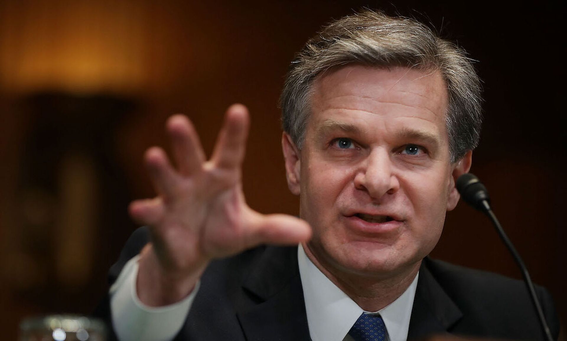 FBI Director Christopher Wray has pointed out publicly many times that BECs are the most financially-damaging email attack. Today’s columnist, Mike Flouton of Barracuda Networks, offers three ways security teams can improve email security. (Photo by Chip Somodevilla/Getty Images)