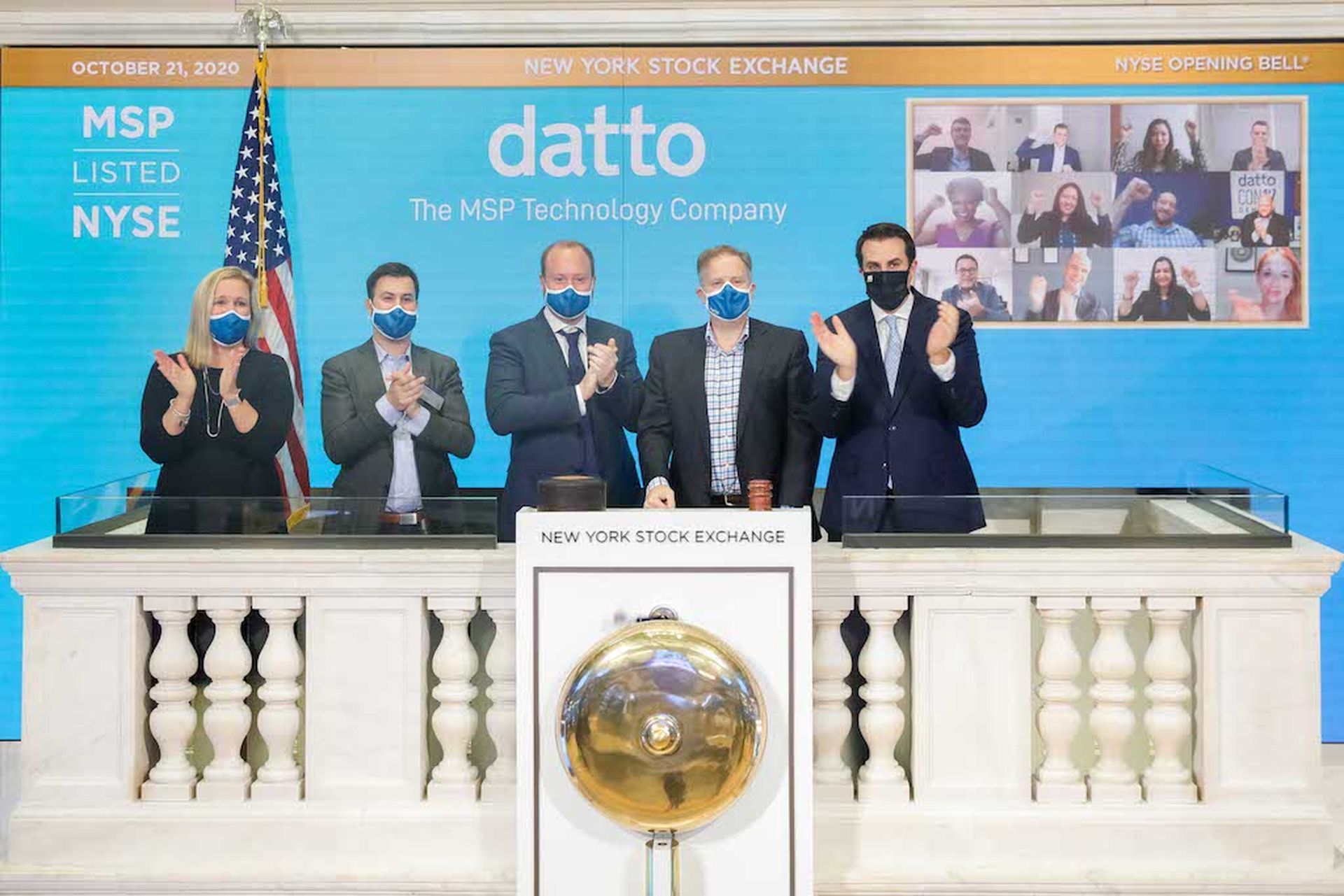 Tim Weller, CEO, joined by John Tuttle, NYSE Vice Chairman and Chief Commercial Officer, rings The Opening Bell.
Photo Credit: NYSE