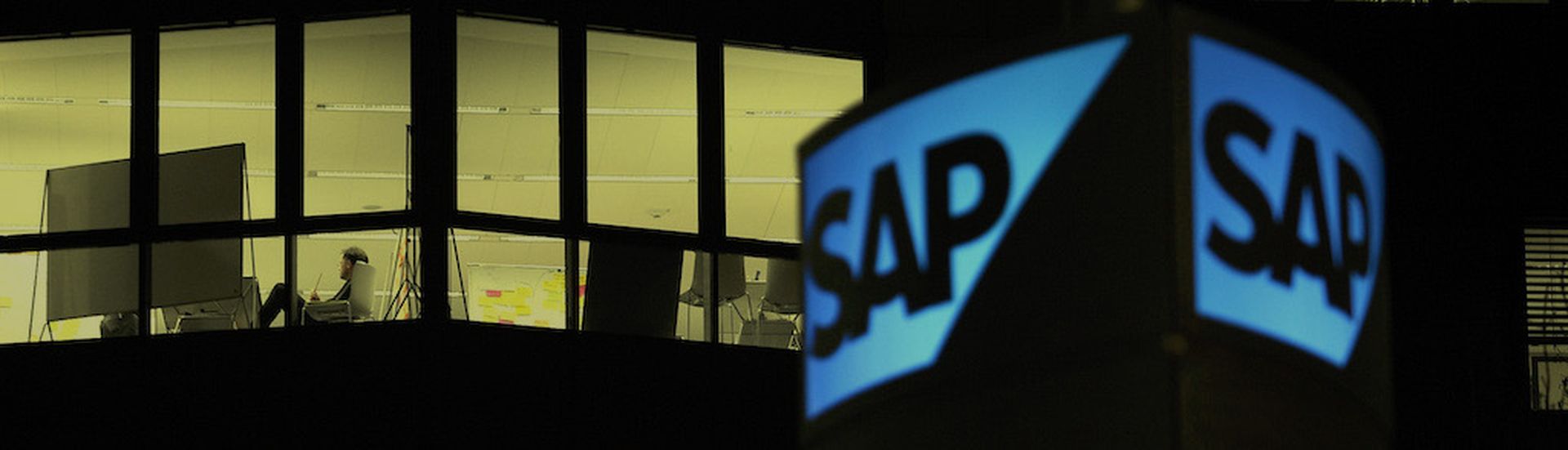 WALLDORF, GERMANY &#8211; JANUARY 08: A general view of the headquarters of SAP AG, Germany&#8217;s largest software company on January 8, 2013 in Walldorf, Germany.  The software giant plans to continue to expand its research and development centres throughout Asia. (Photo by Thomas Lohnes/Getty Images)