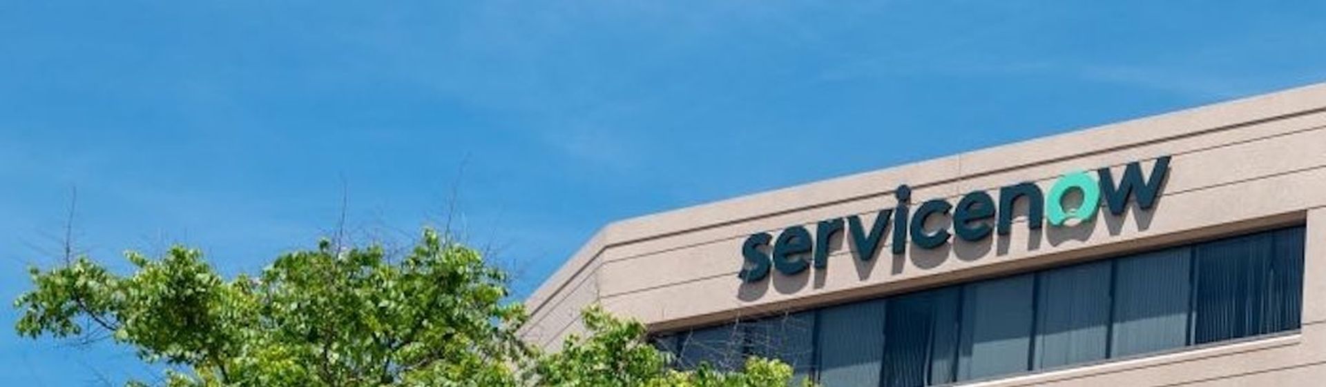 ServiceNow offices with new logo