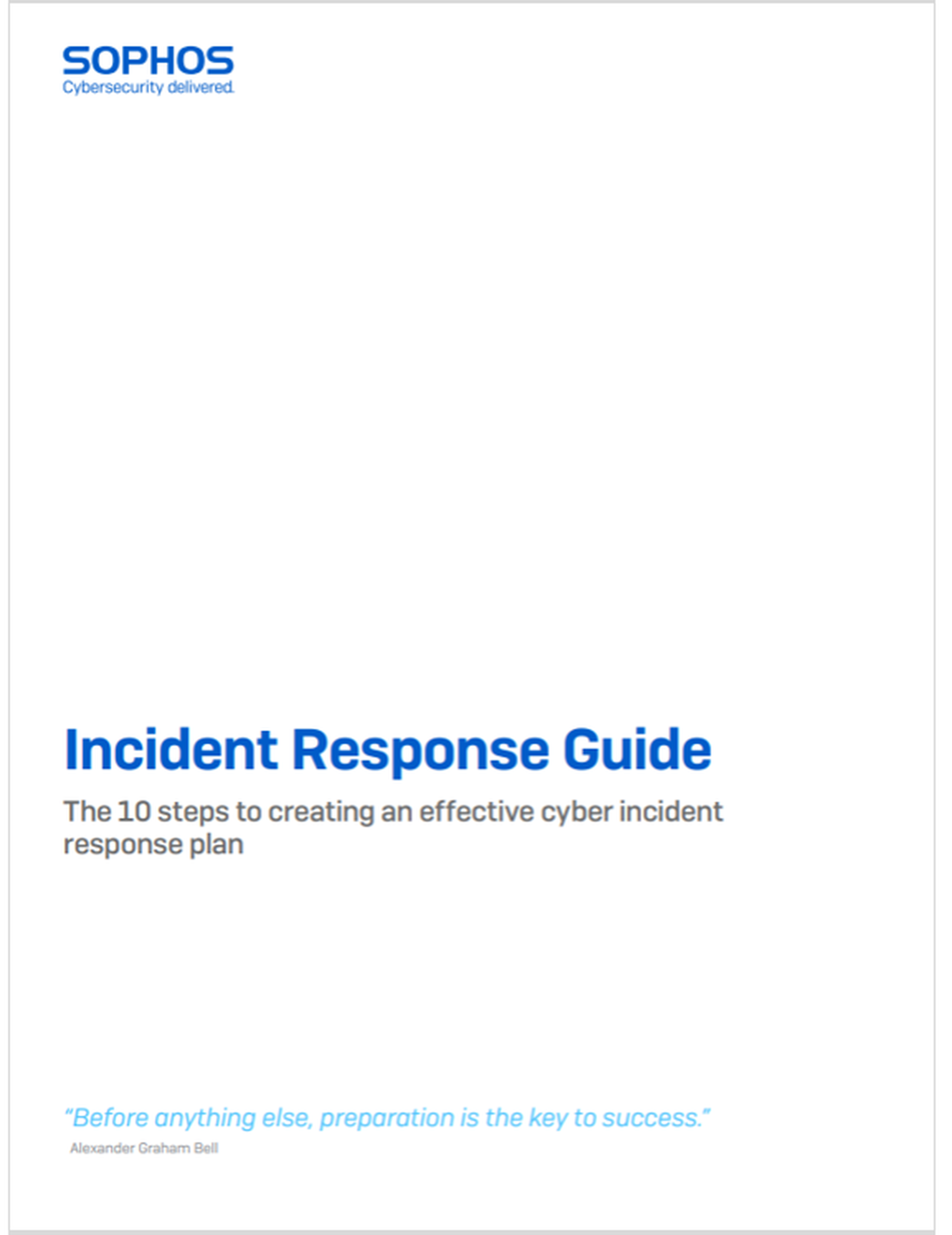 Incident Response Planning Guide