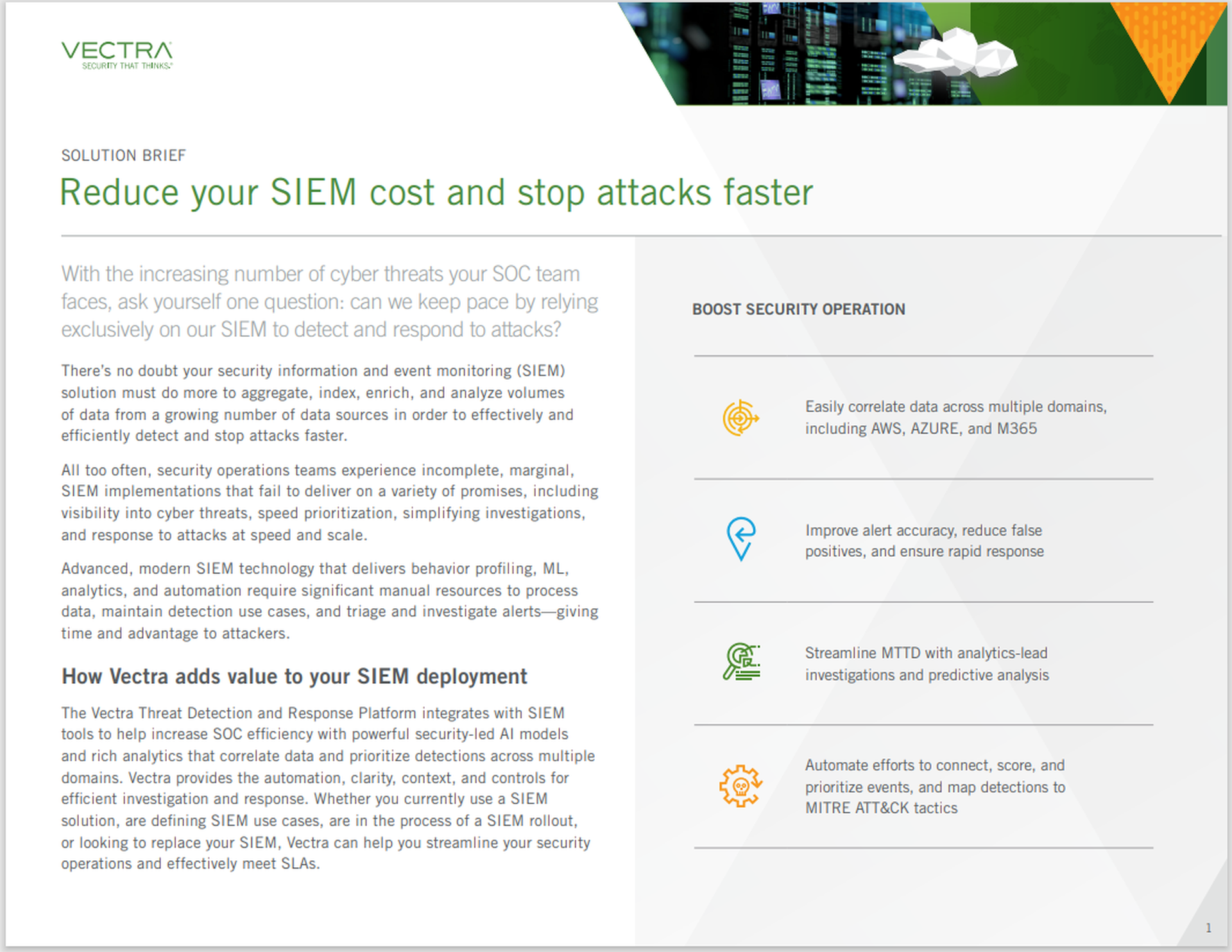 Reduce Your SIEM Cost and Stop Cyberattacks Faster