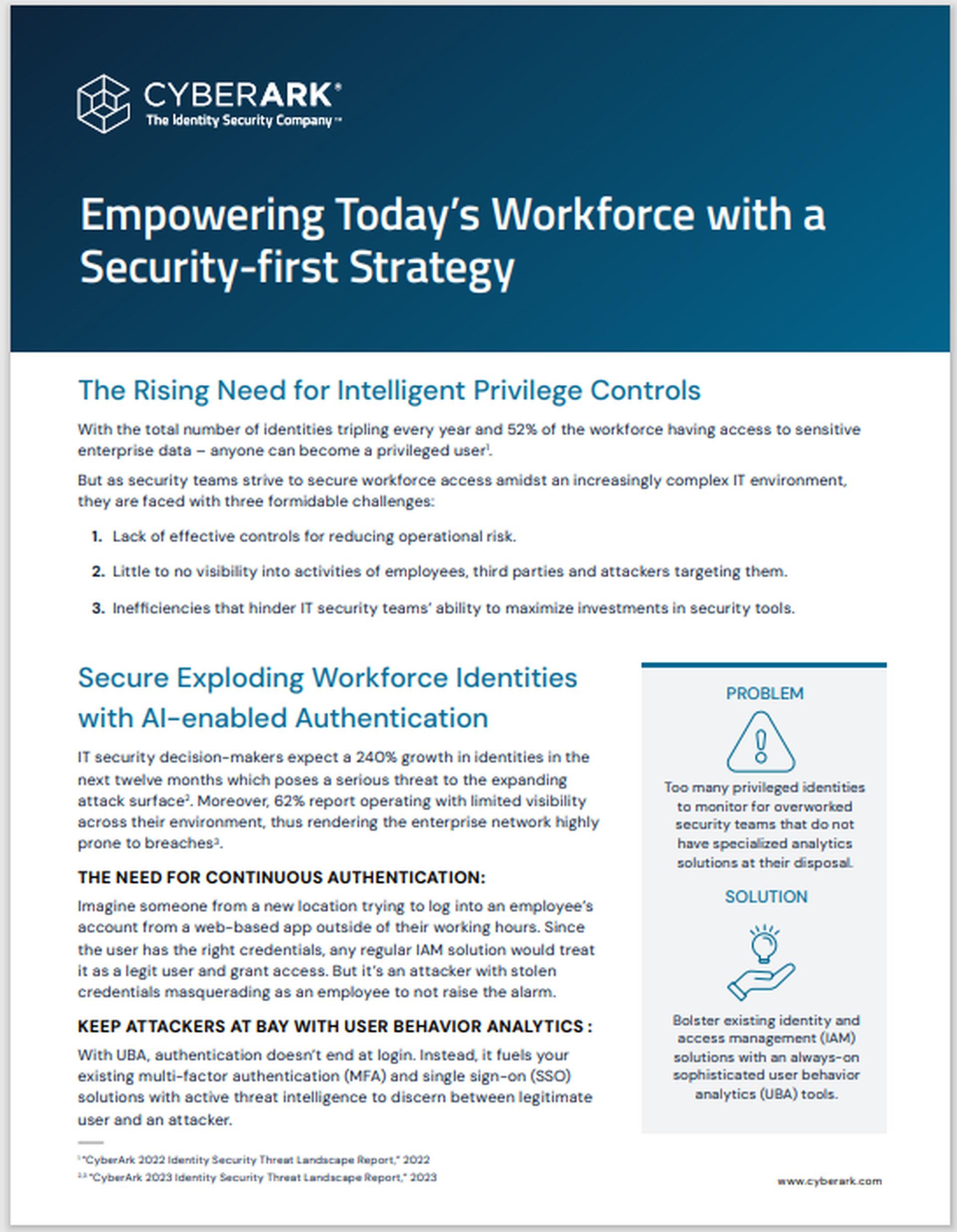 Empowering Today’s Workforce with a Security First Strategy