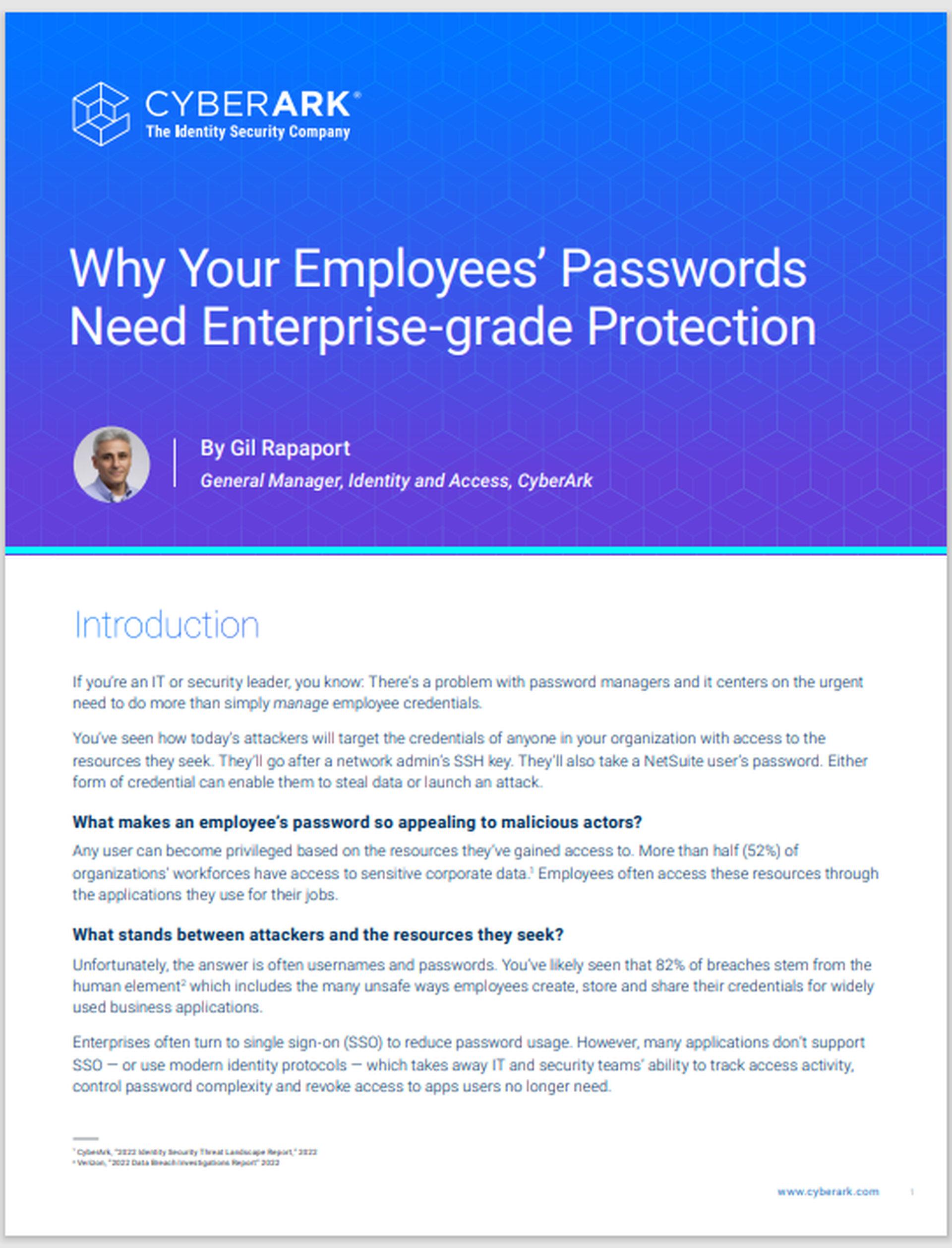 Why Your Employees’ Passwords Need Enterprise-grade Protection