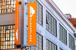 Exterior view of Cloudflare headquarters in San Francisco.