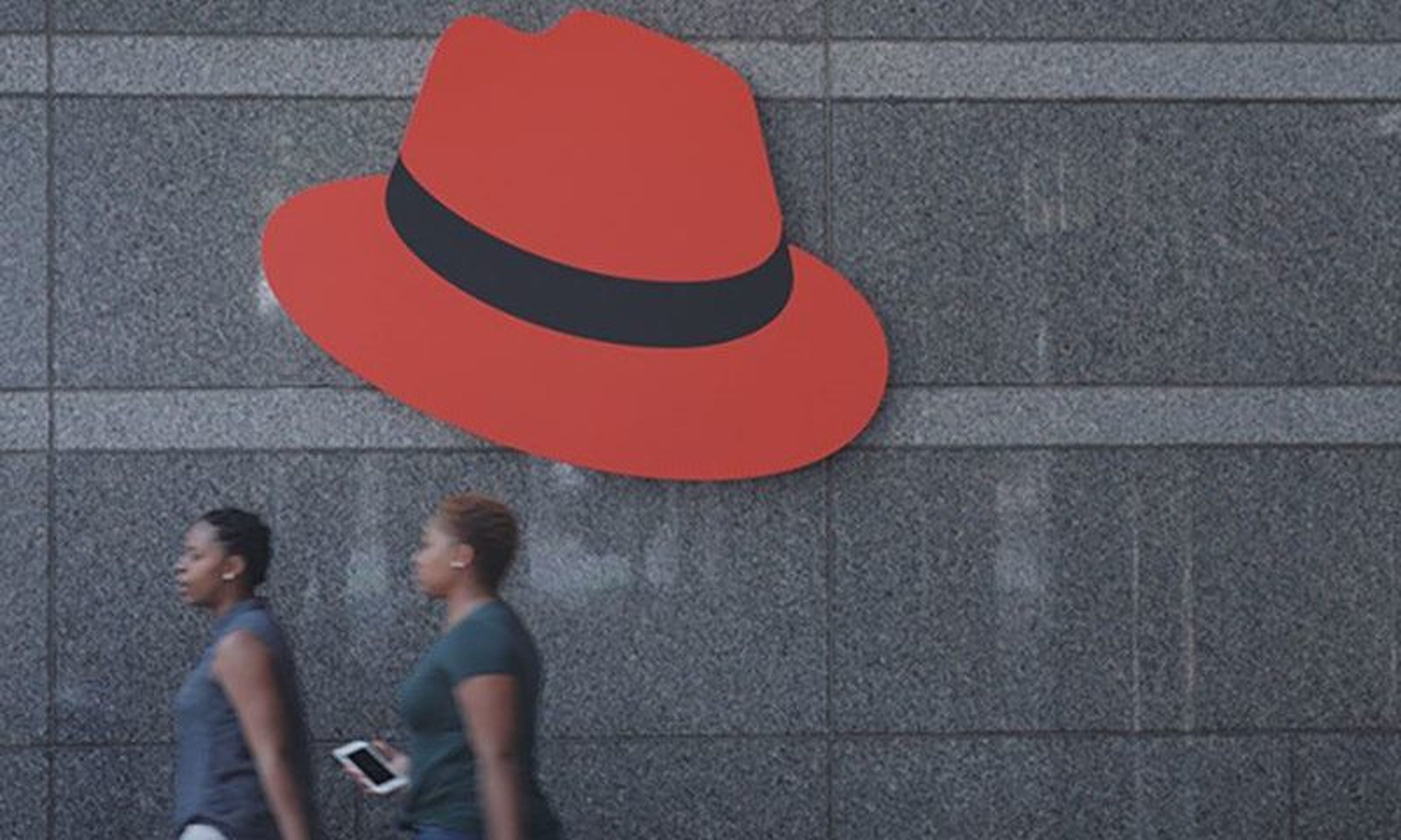Entrance to the Red Hat headquaters. (Red Hat)