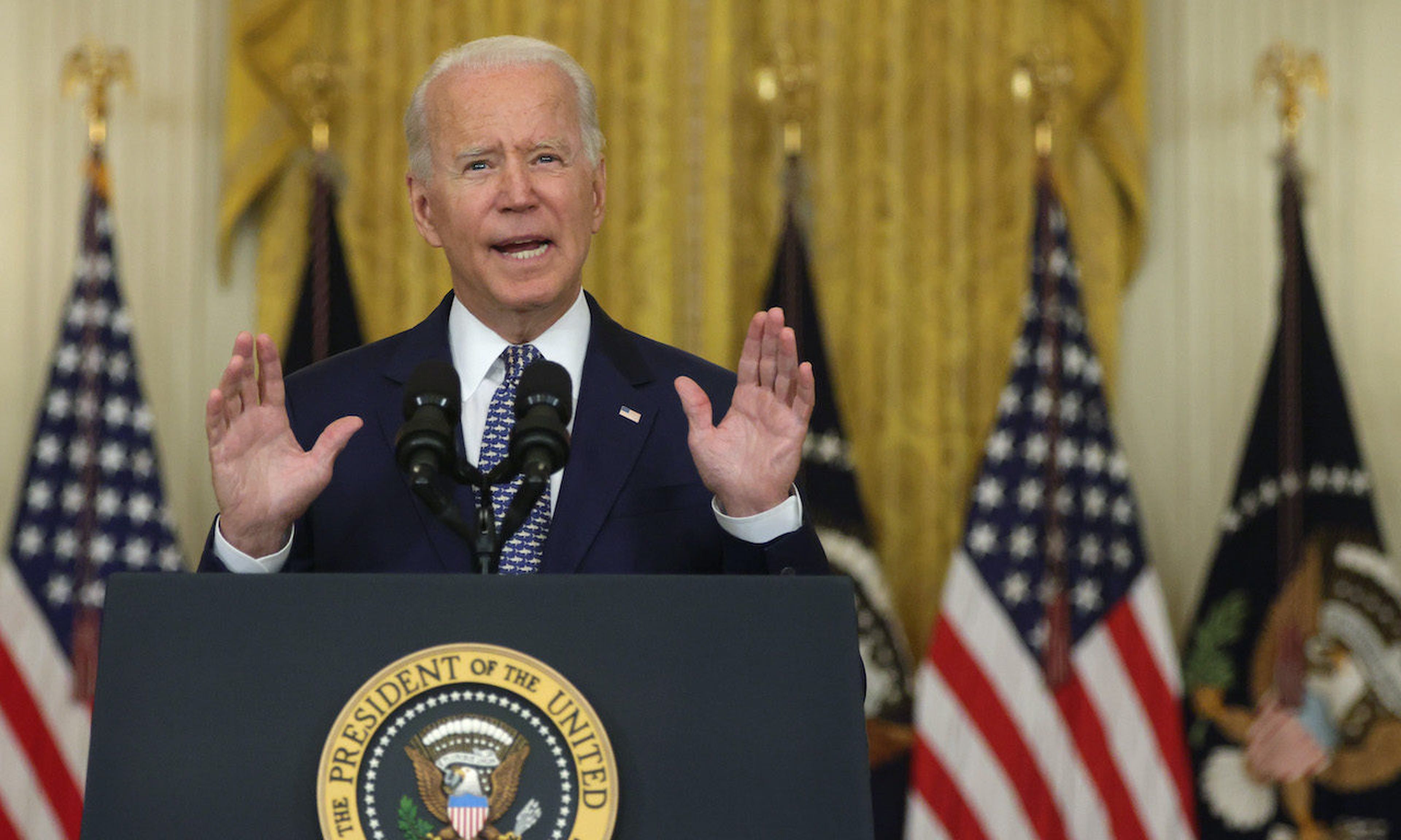 Today’s columnist, Stephanie Aceves of Tanium, says while the Biden administration has taken the lead on cyber policy, it’s still up to each and every company to develop a security strategy and do the hard work of security. (Photo by Alex Wong/Getty Images)