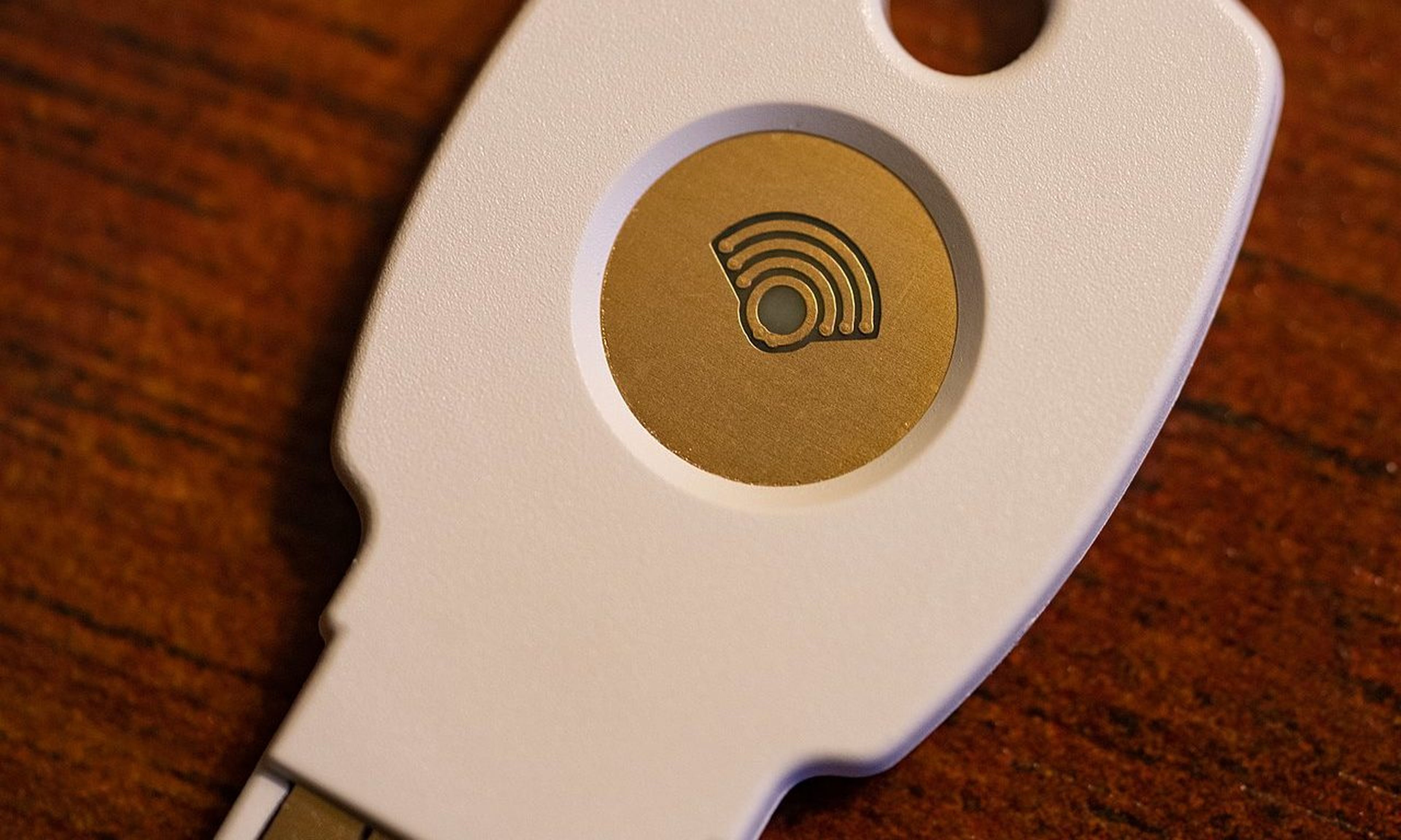 A Google Titan security key, used for 2FA purposes. (Tony Webster from Minneapolis, Minnesota, United States, CC BY 2.0 https://creativecommons.org/licenses/by/2.0, via Wikimedia Commons)